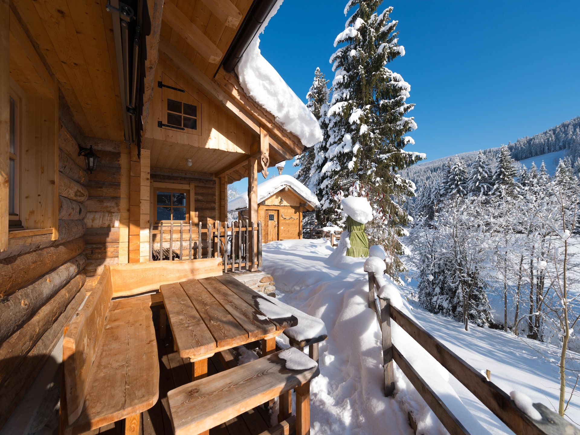 Ruim houten chalet voor 8 personen in St. Martin am Tennengebirge - foto 27