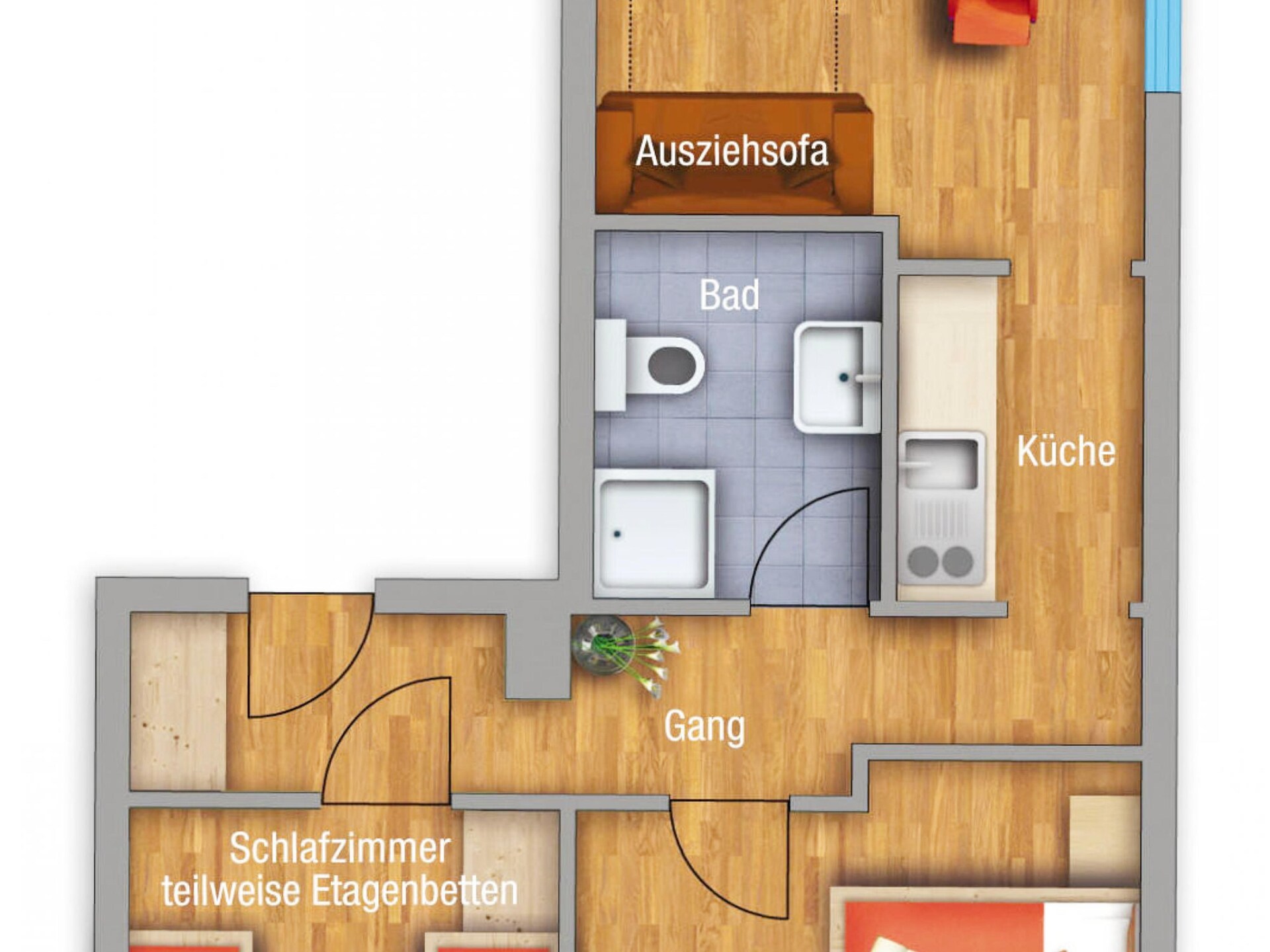 Aan de piste: Zonnig appartement Apart Fliana Mathon in Ischgl · 4 pers. - foto 20