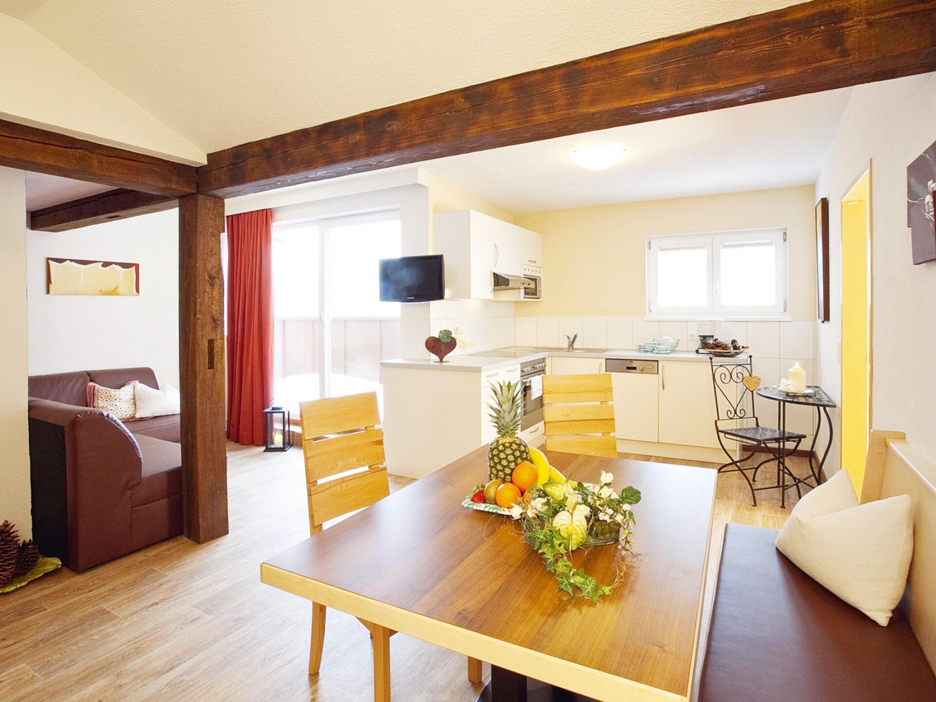 Aan de piste: Zonnig appartement Apart Fliana Mathon in Ischgl · 4 pers. - foto 9