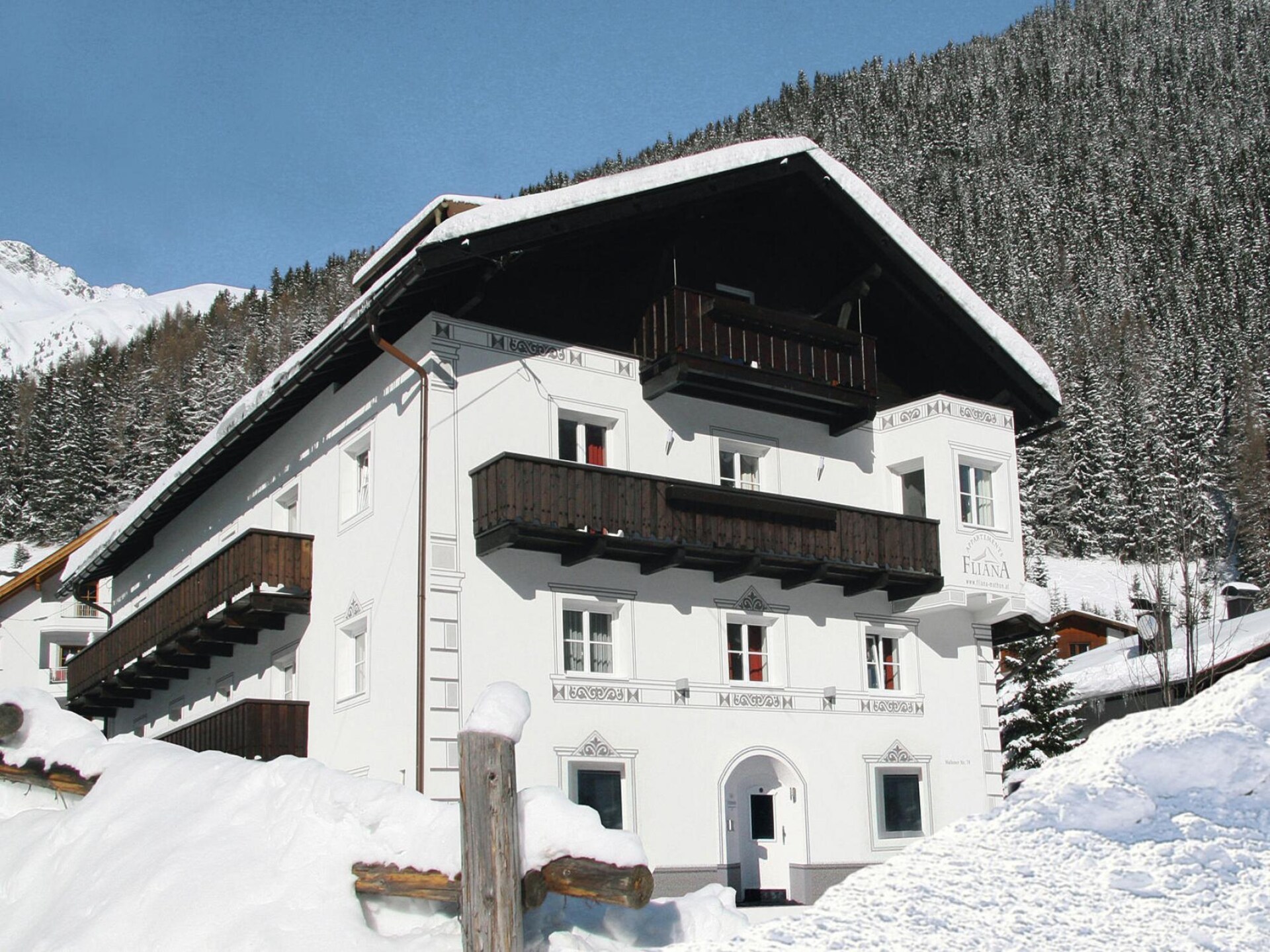 Zonnig appartement voor 6 aan de piste in Mathon bij Ischgl - foto 1