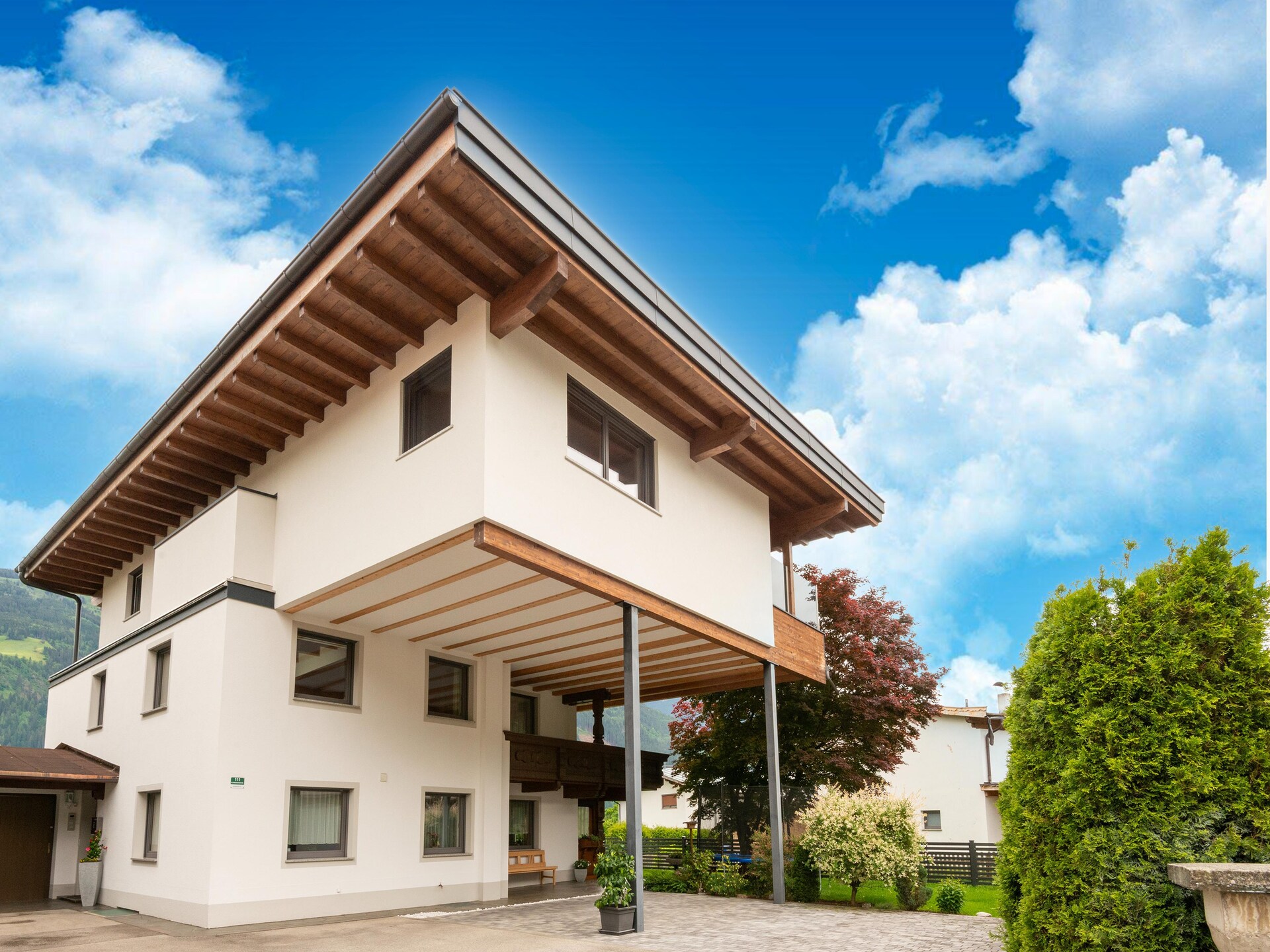 Ruim appartement met balkon en wellness aan de rand van Fügen - foto 8