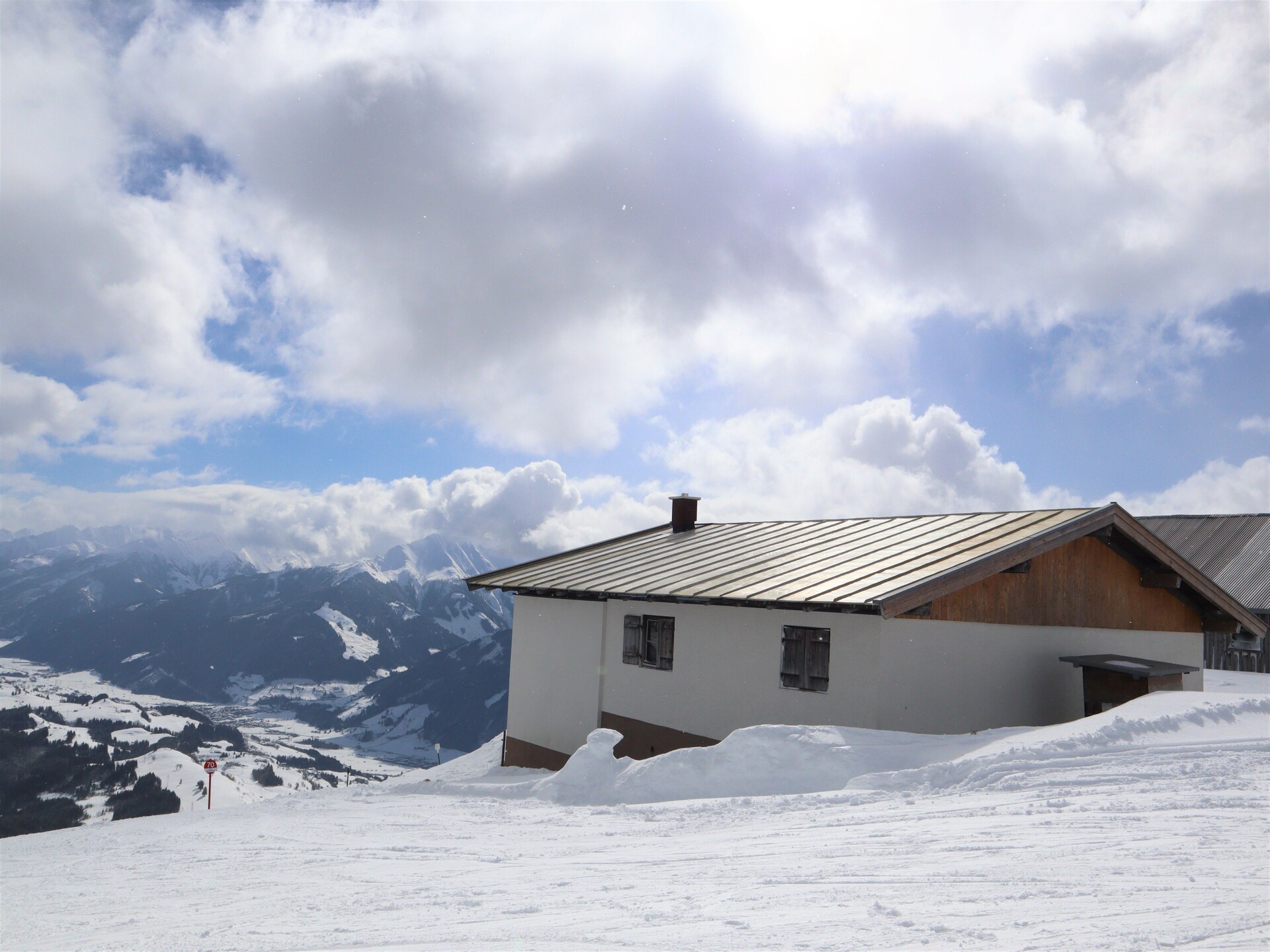 Almhütte Gipfelblick: Ski-in ski-out in Mittersill met huisdieren - foto 13