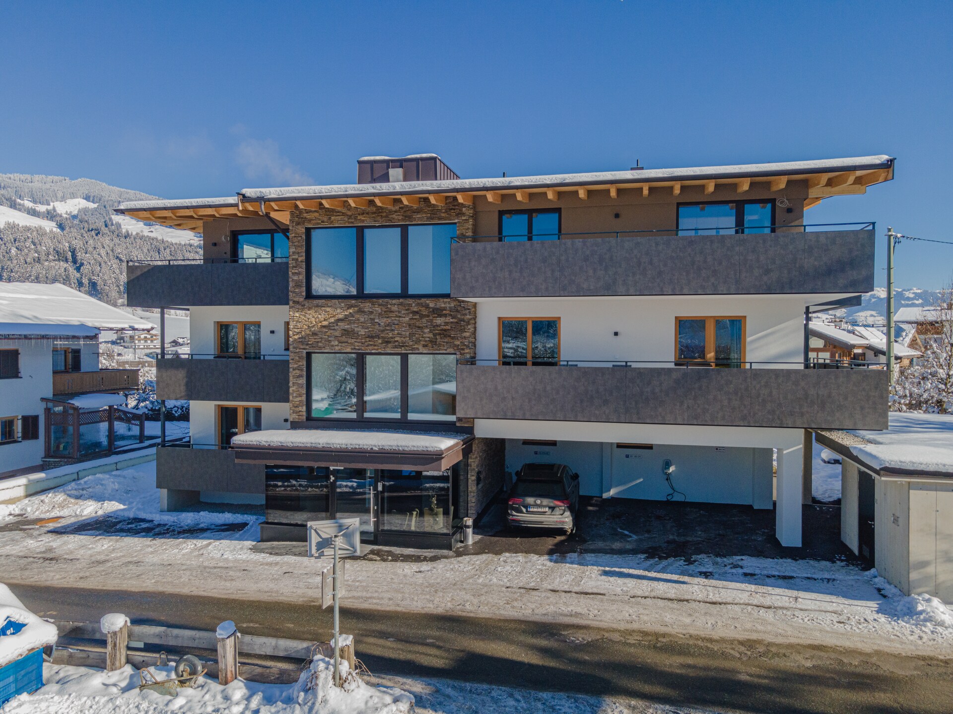 Op 500 m van het meer: Rustgevend appartement in Brixen im Thale - foto 35