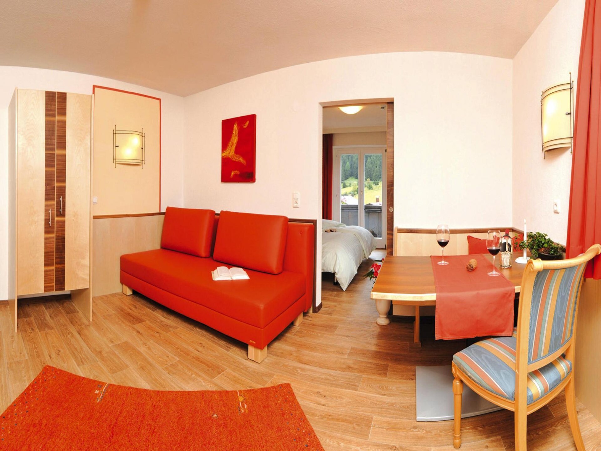 Zonnig 6-persoons appartement met bergzicht in Mathon bij Ischgl - foto 6