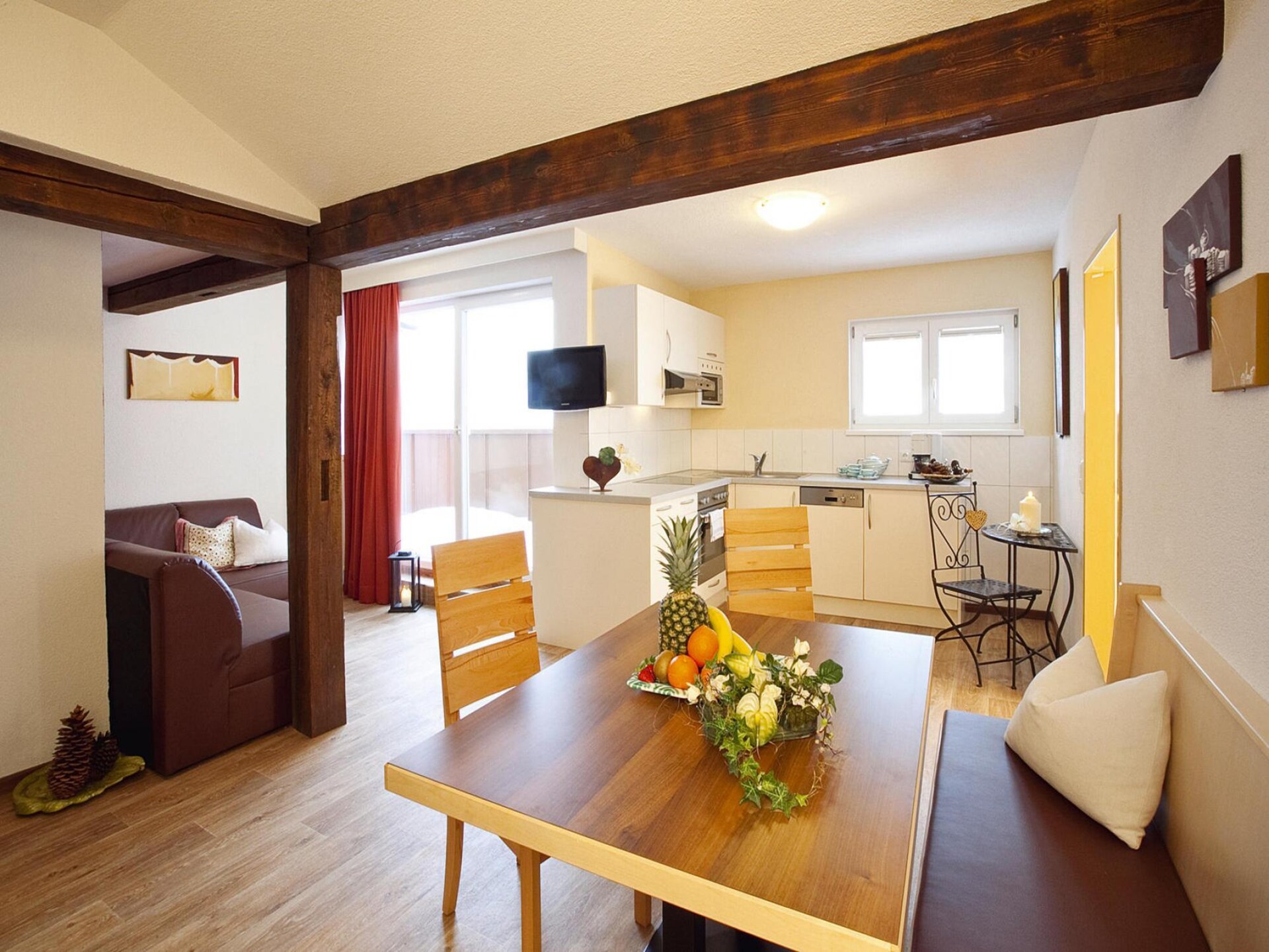 Zonnig 6-persoons appartement met bergzicht in Mathon bij Ischgl - foto 14