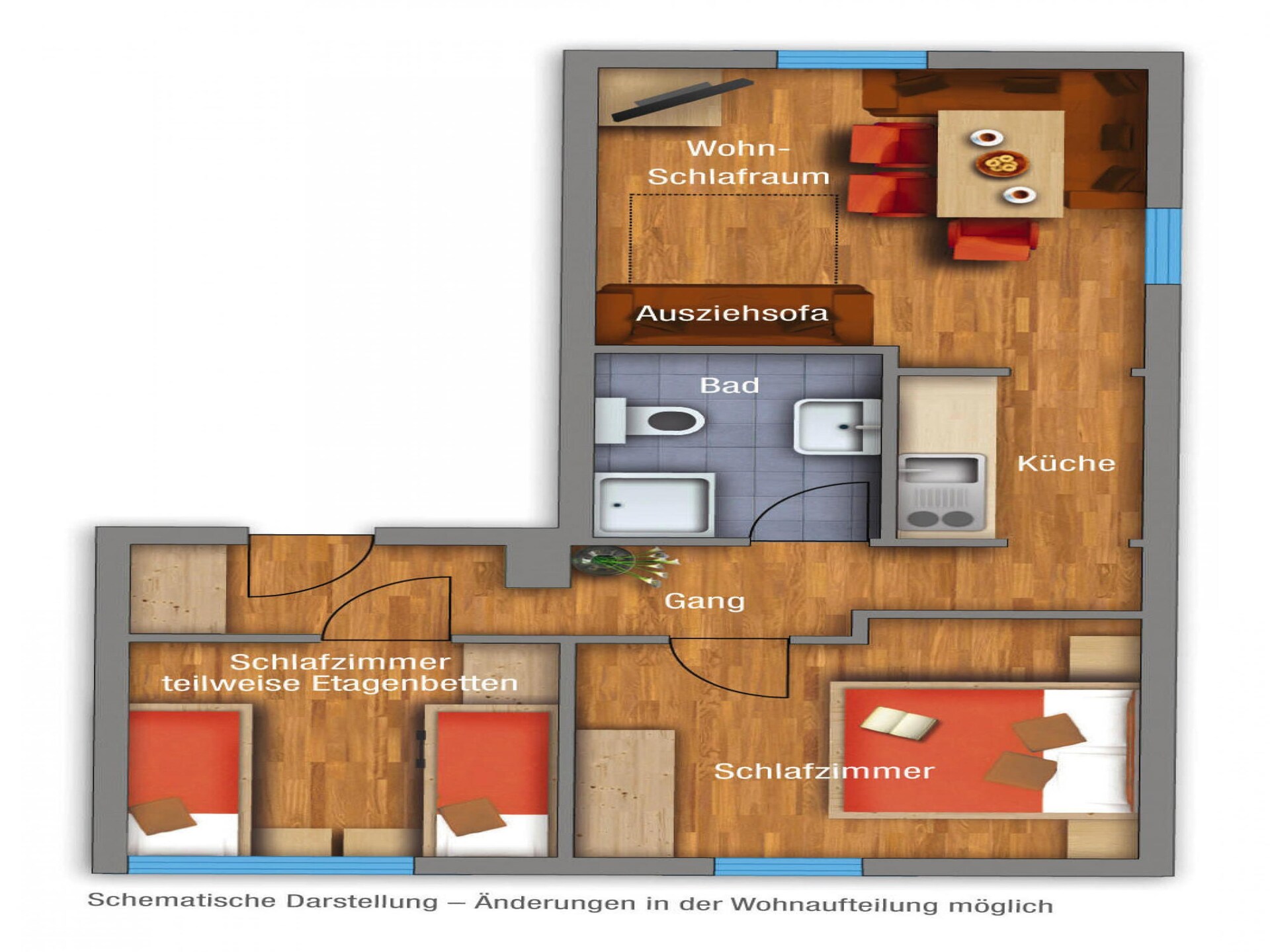 Zonnig 6-persoons appartement met bergzicht in Mathon bij Ischgl - foto 21