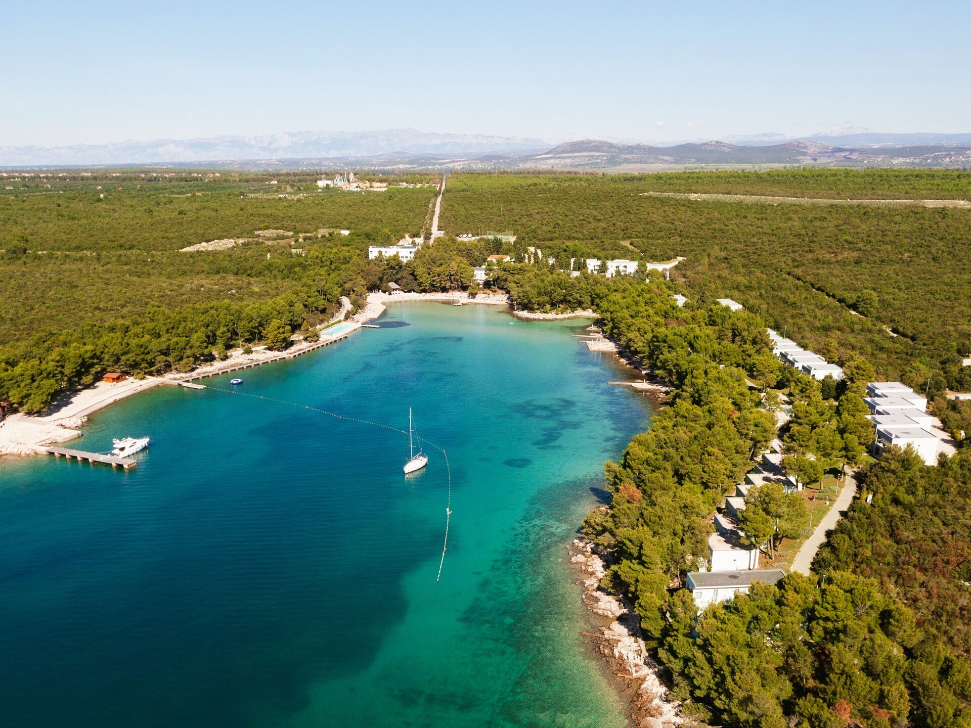 Luxe appartement aan zee in autovrij resort Crvena Luka, Biograd - foto 19
