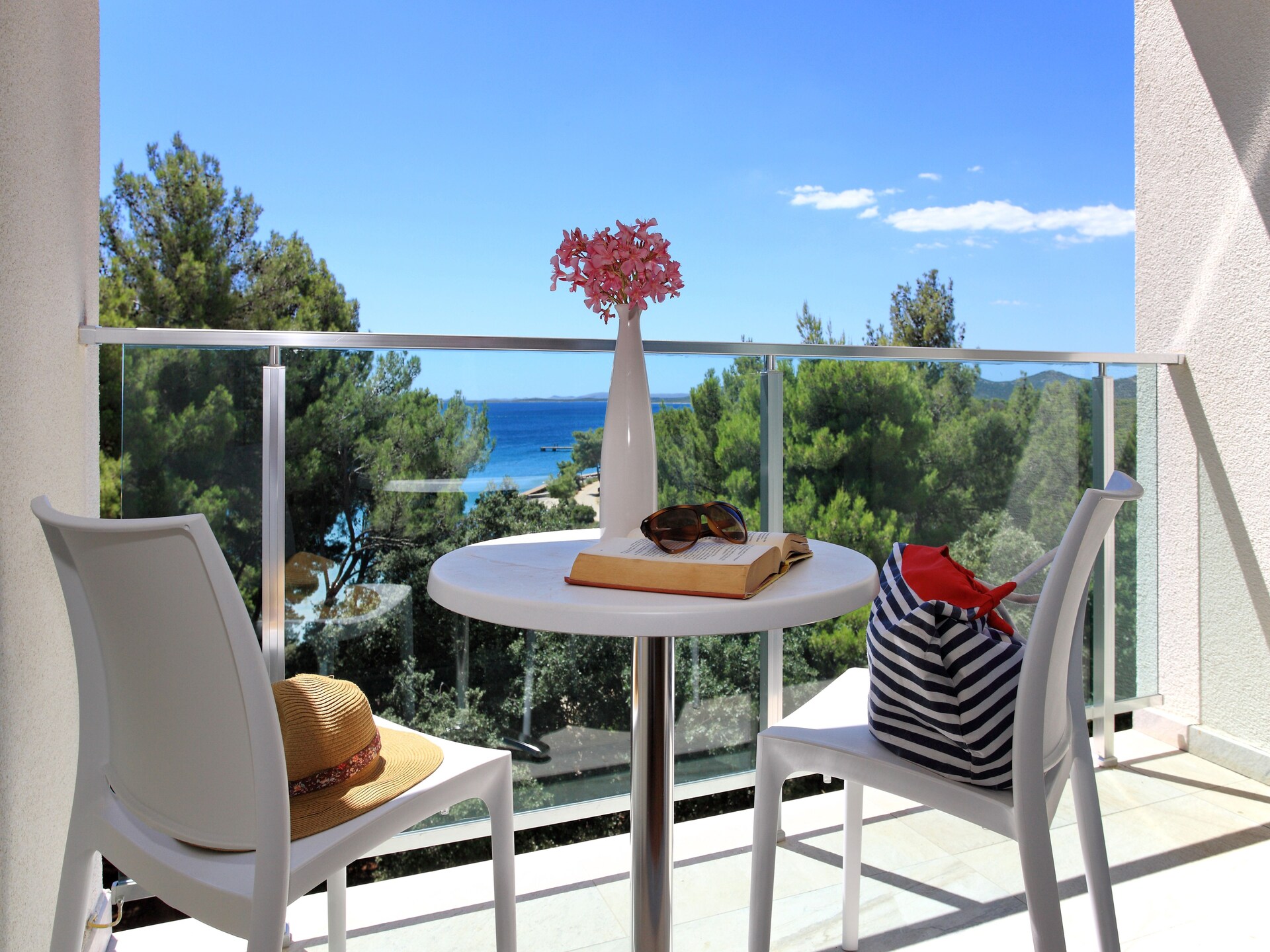 Luxe appartement aan zee in autovrij resort Crvena Luka, Biograd - foto 2