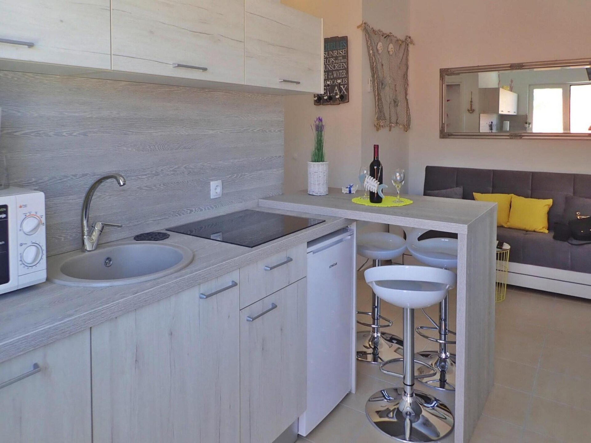 Licht appartement op 50m van zee met panoramisch uitzicht in Seline - foto 8