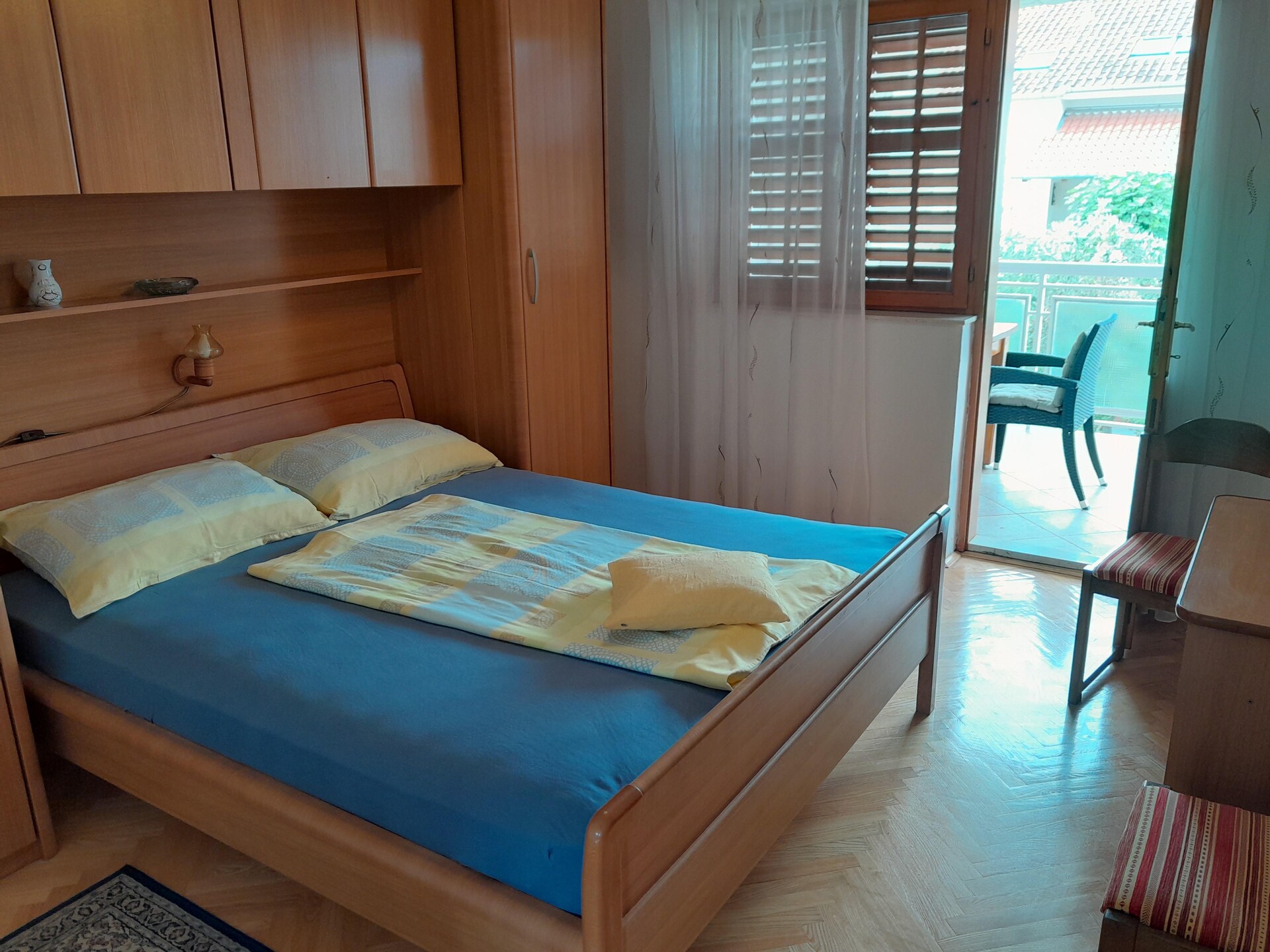 Licht appartement op 80m van zee in Biograd voor 5 personen - foto 12