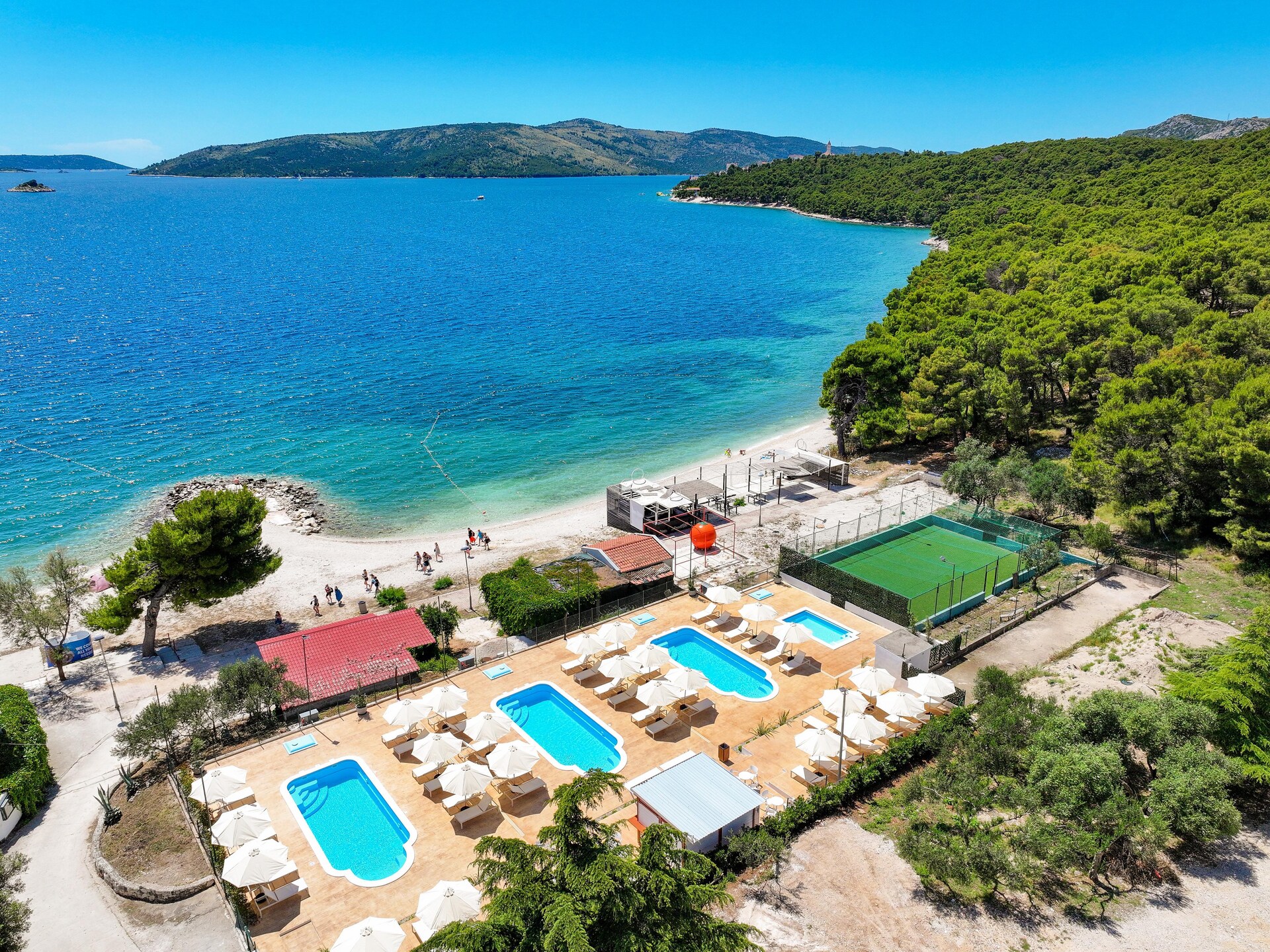 Superior appartement aan zee in vakantiepark Medena, Trogir - foto 27