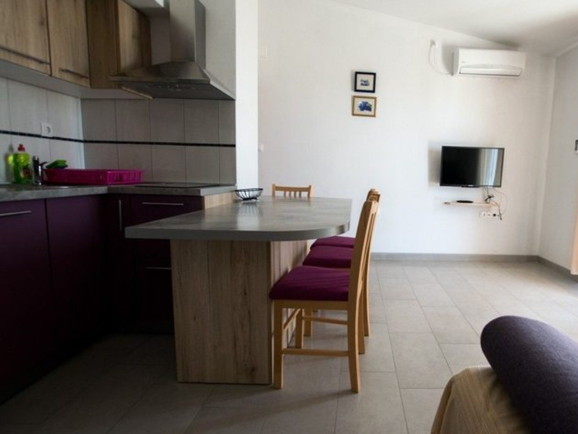 Appartement aan de Adriatische kust met balkon en uitzicht op Nationaal Park Paklenica - foto 7