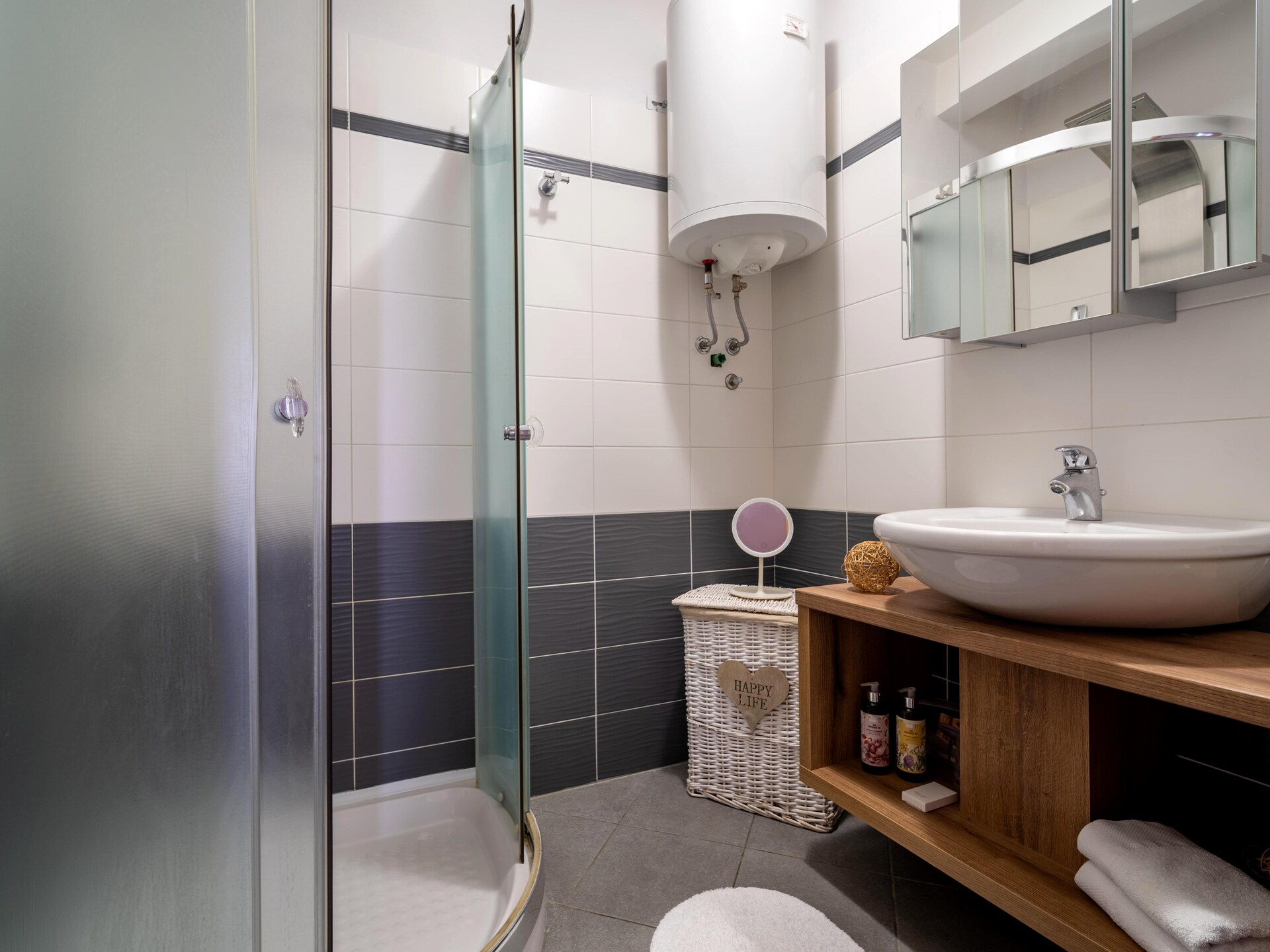3-persoons appartement in Rovinj op 900 m van de zee - foto 12