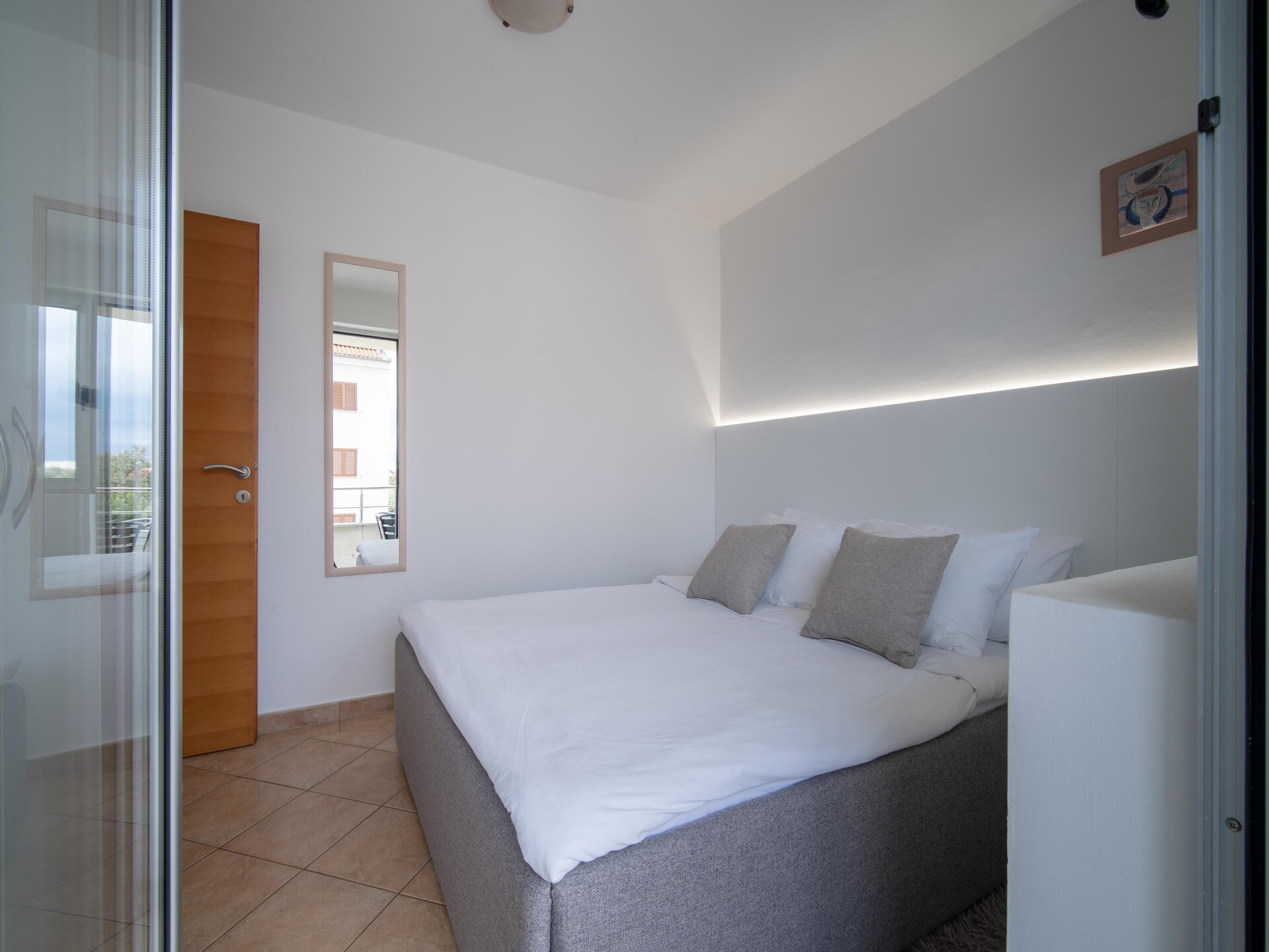 Op 900 m van zee: Comfortabel appartement voor 3 personen in Rovinj - foto 4