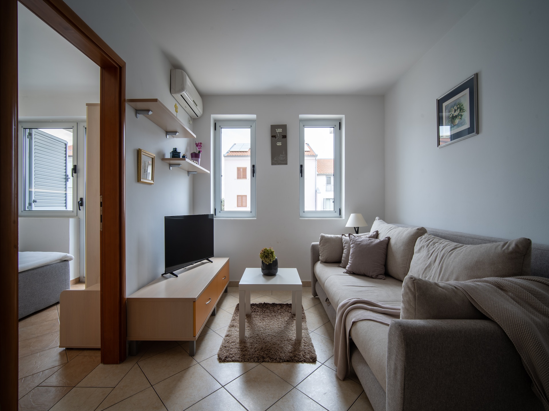 Op 900 m van zee: Comfortabel appartement voor 3 personen in Rovinj - foto 9