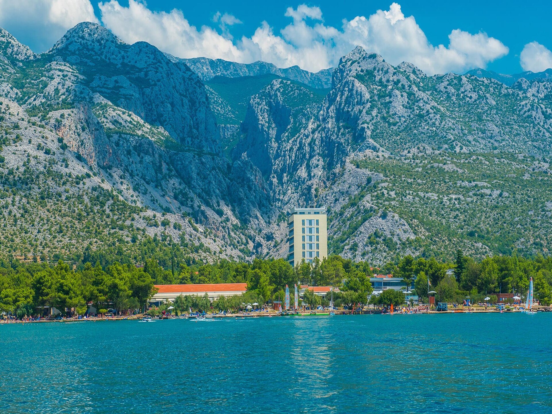Aan zee gelegen bungalow in Starigrad Paklenica voor 5 personen - foto 12