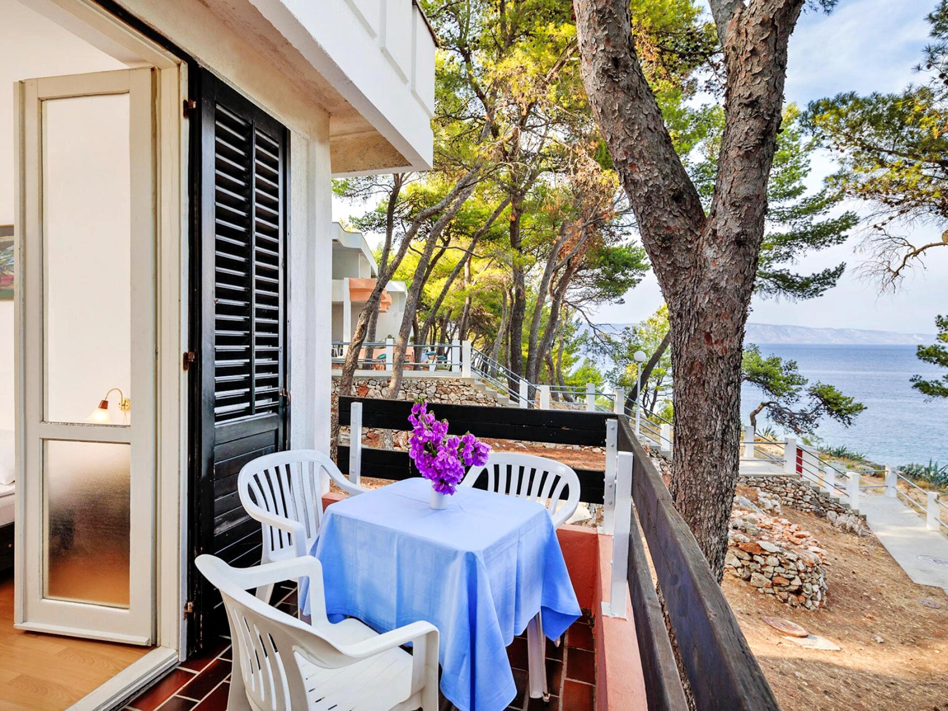 Vintage appartement op resort aan zee in Jelsa, Hvar – 4 personen - foto 34