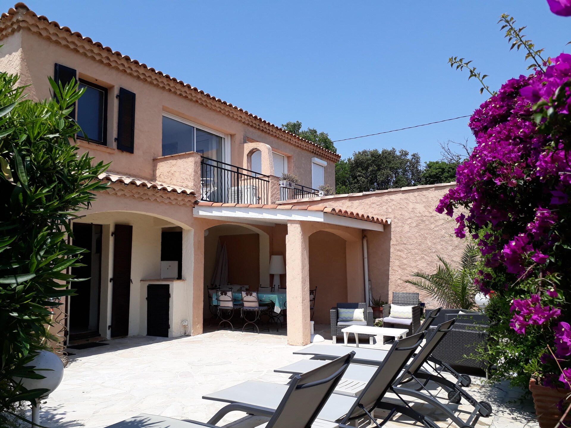 Golfvilla voor 6 pers. in Sainte-Maxime, 200m van zandstrand La Nartelle - foto 1