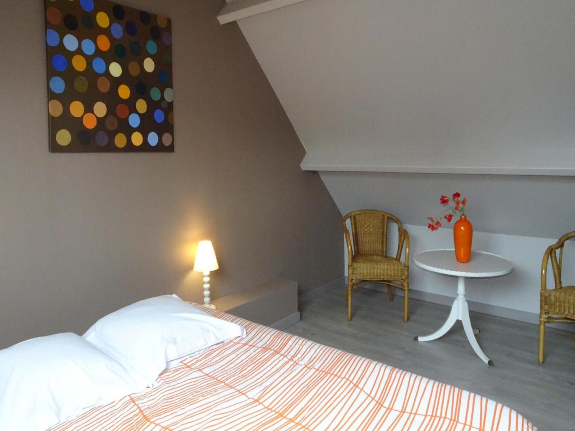 Licht vakantiehuis op 400m van strand in Portbail met omheinde tuin - foto 29