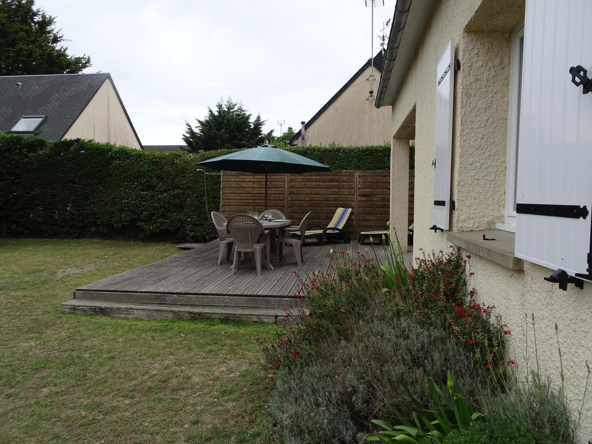 Licht vakantiehuis op 400m van strand in Portbail met omheinde tuin - foto 14
