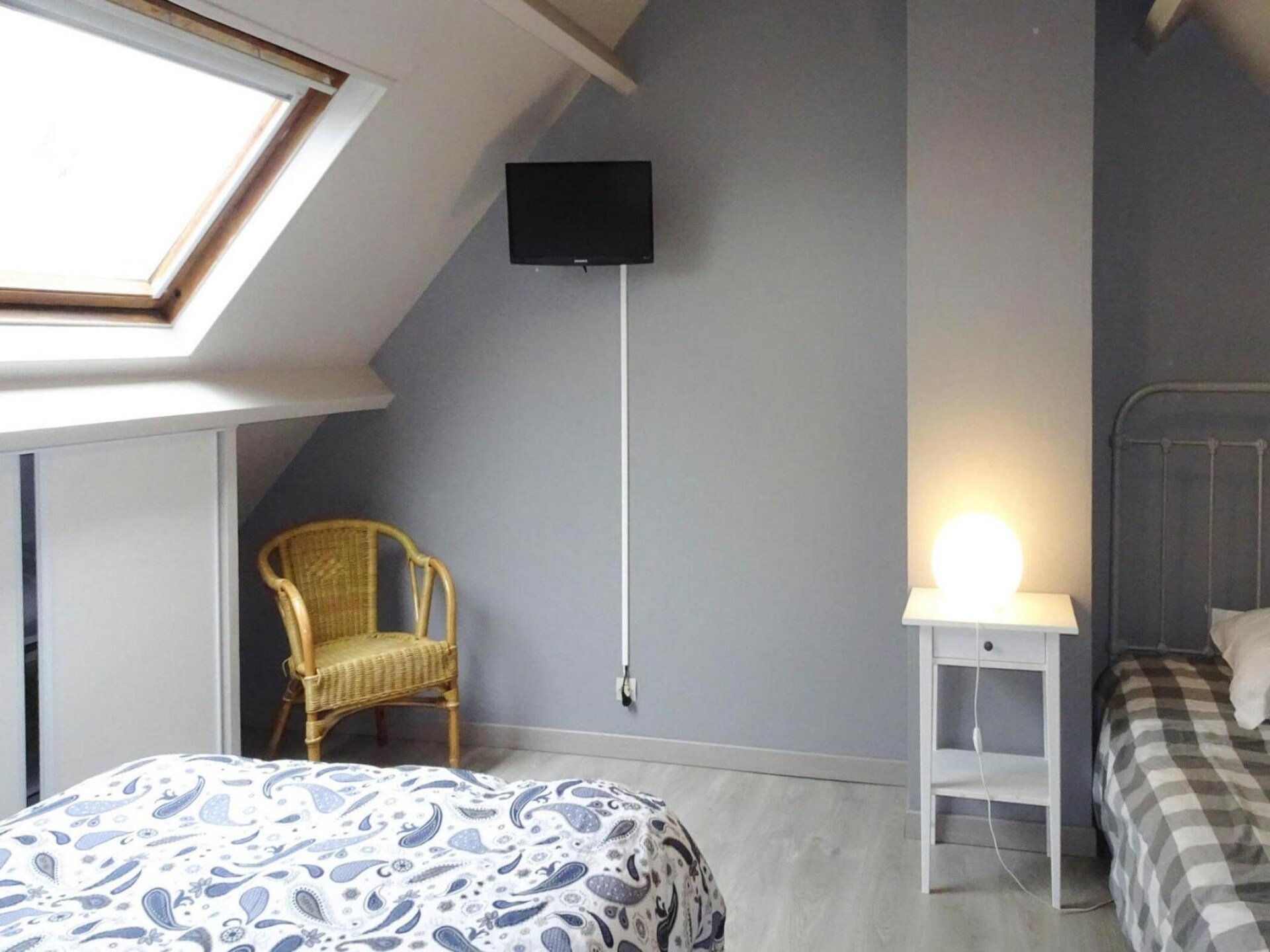 Licht vakantiehuis op 400m van strand in Portbail met omheinde tuin - foto 10