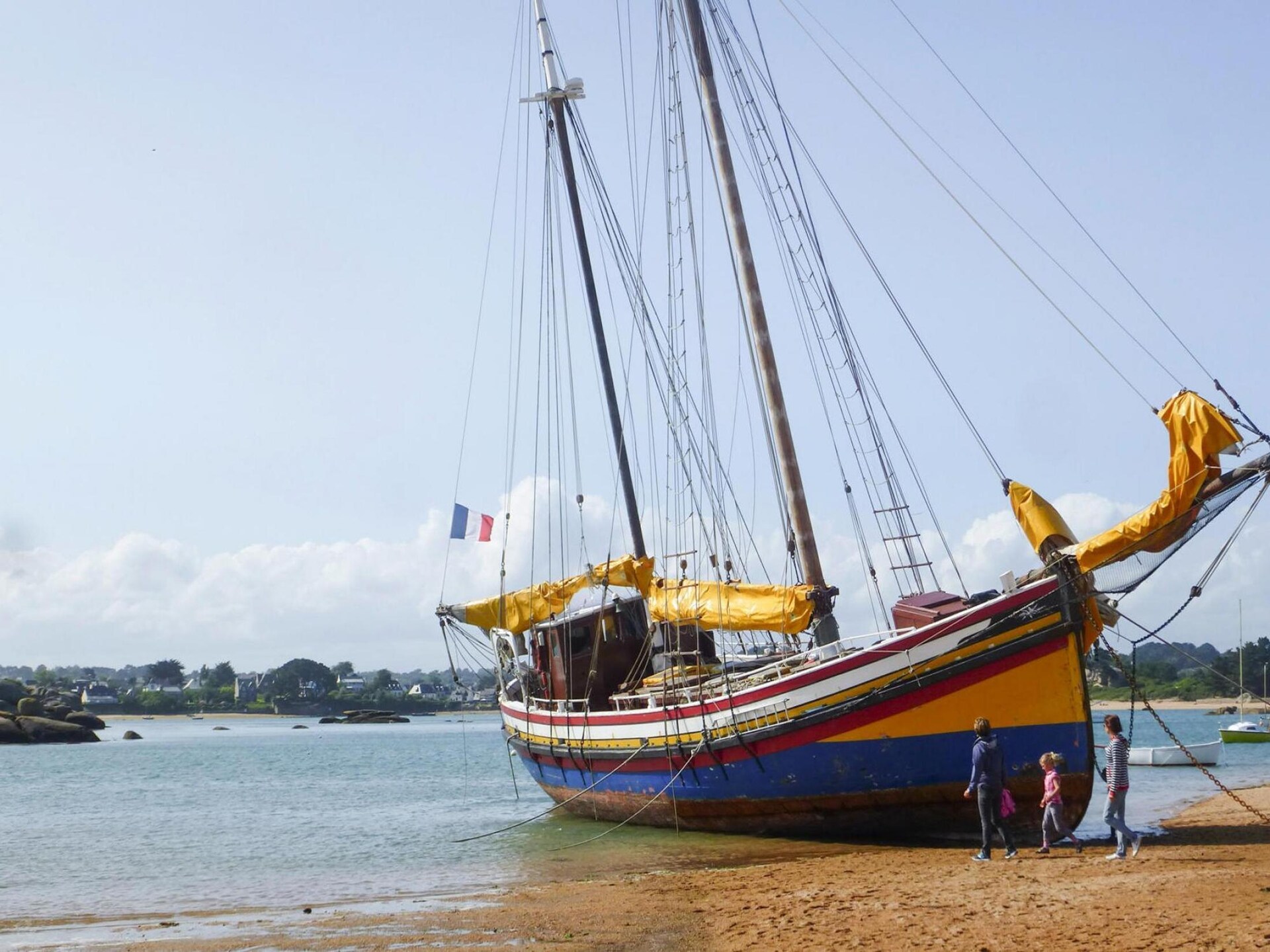 Bretonse stenen woning vlakbij strand Godelins, Étables-sur-Mer - foto 10