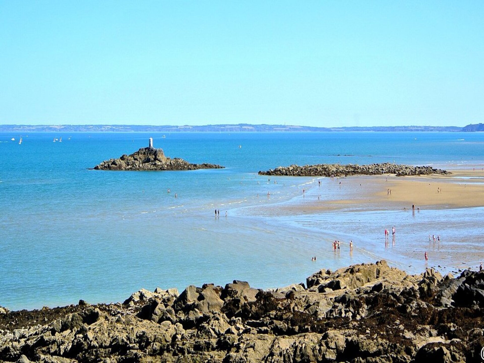 Bretonse stenen woning vlakbij strand Godelins, Étables-sur-Mer - foto 15