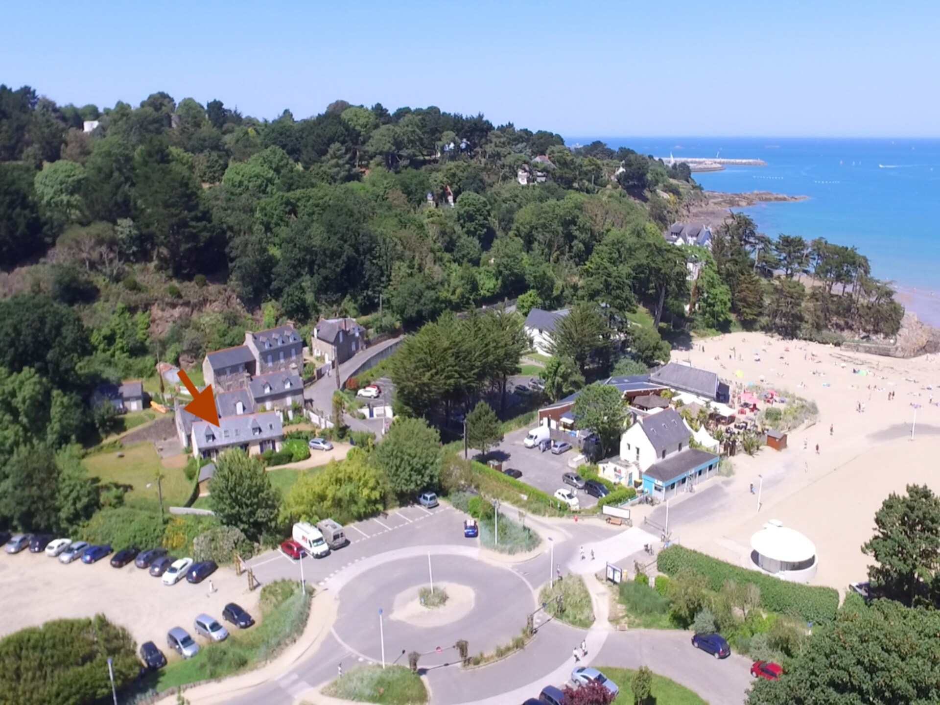 Bretonse stenen woning vlakbij strand Godelins, Étables-sur-Mer - foto 9