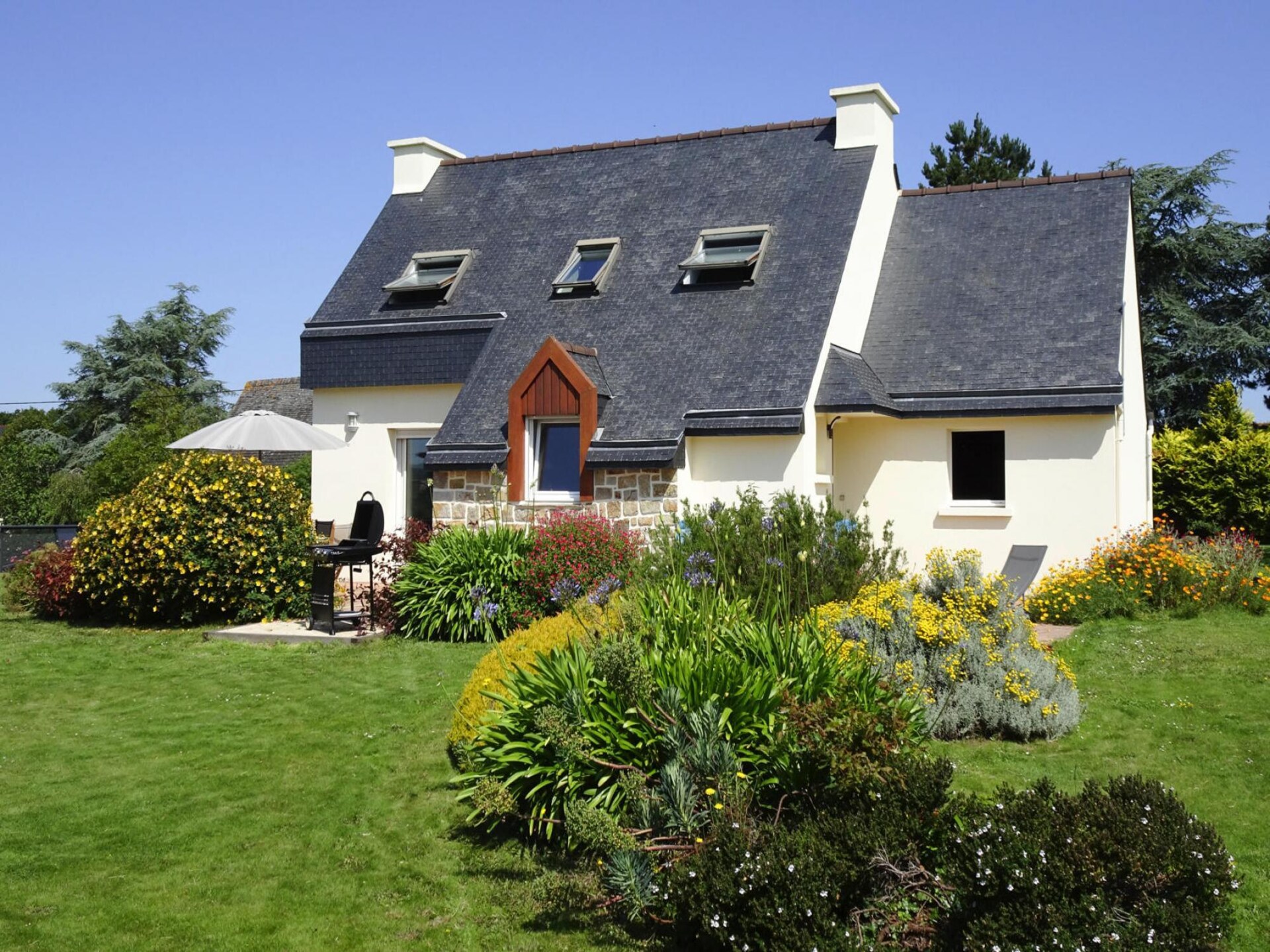 Vrijstaand vakantiehuis met tuin, 400m van baai bij Paimpol - foto 1