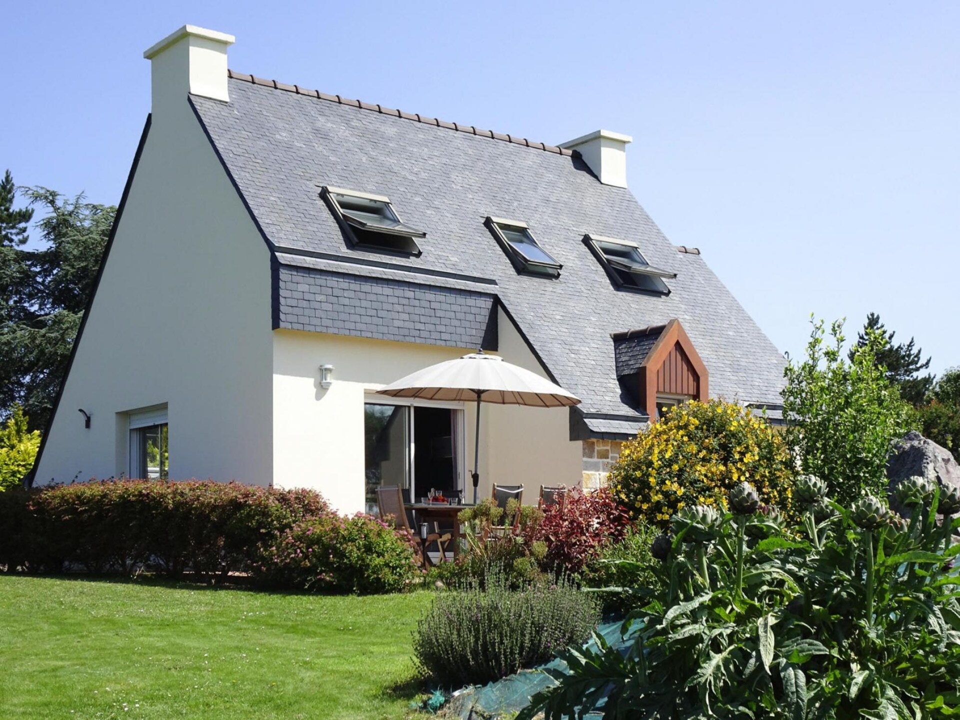 Vrijstaand vakantiehuis met tuin, 400m van baai bij Paimpol - foto 19