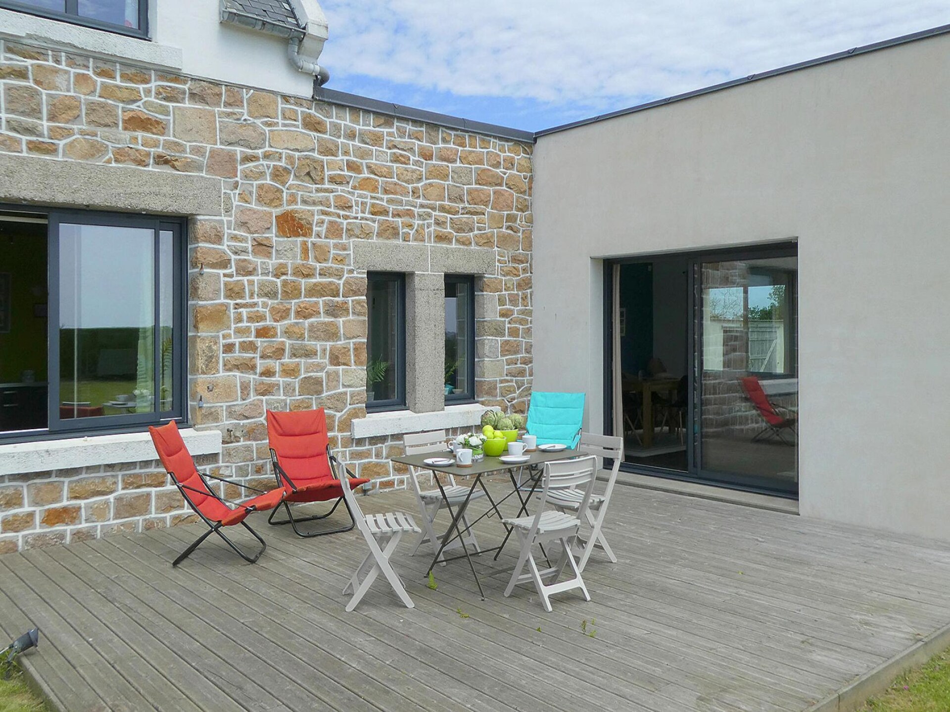 Stijlvol vakantiehuis met dakterras en zeezicht nabij Plougasnou - foto 14