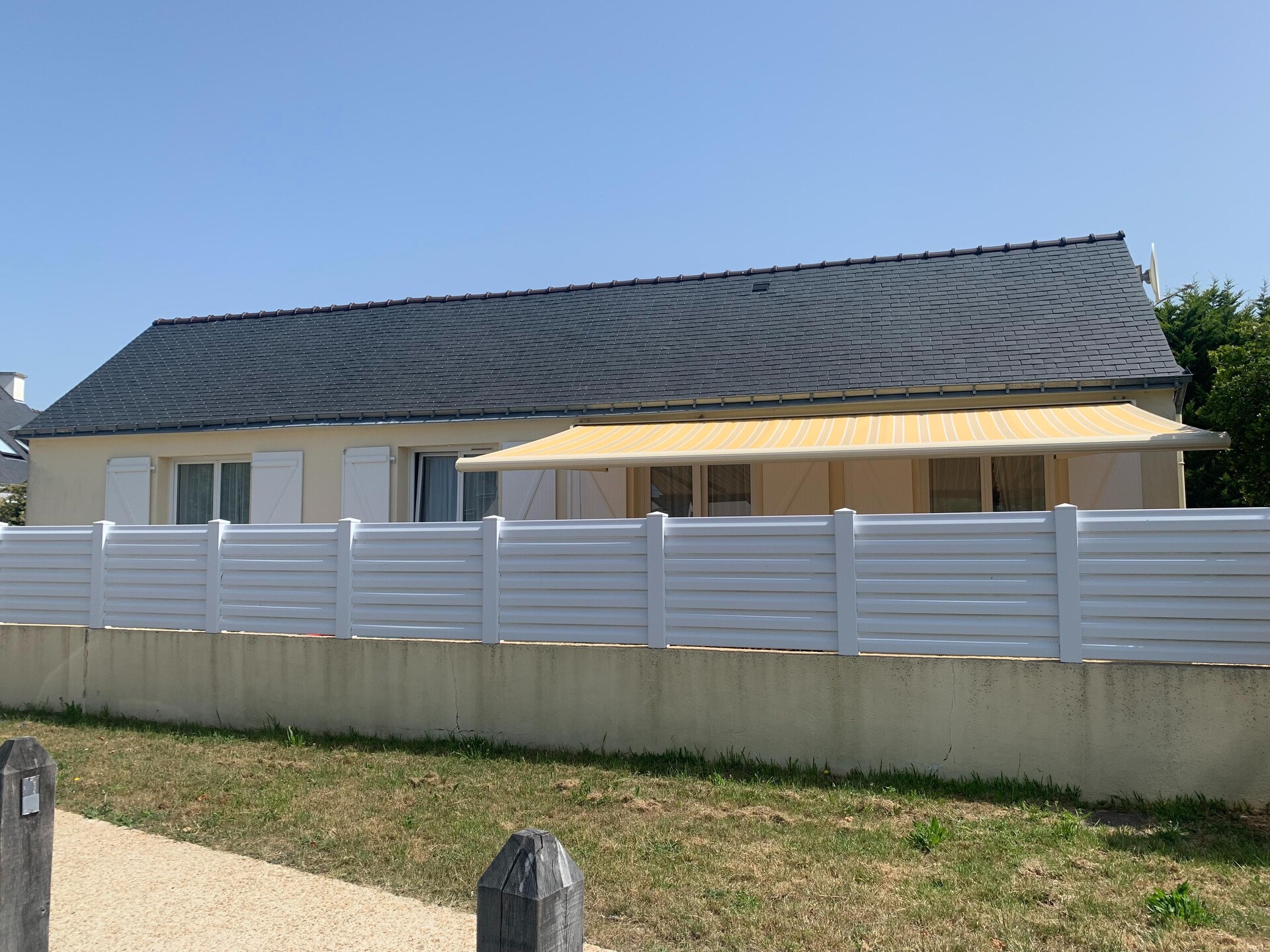 Vrijstaand vakantiehuis aan de golfbaan, op 700m van het strand in St. Gildas-de-Rhuys - foto 2
