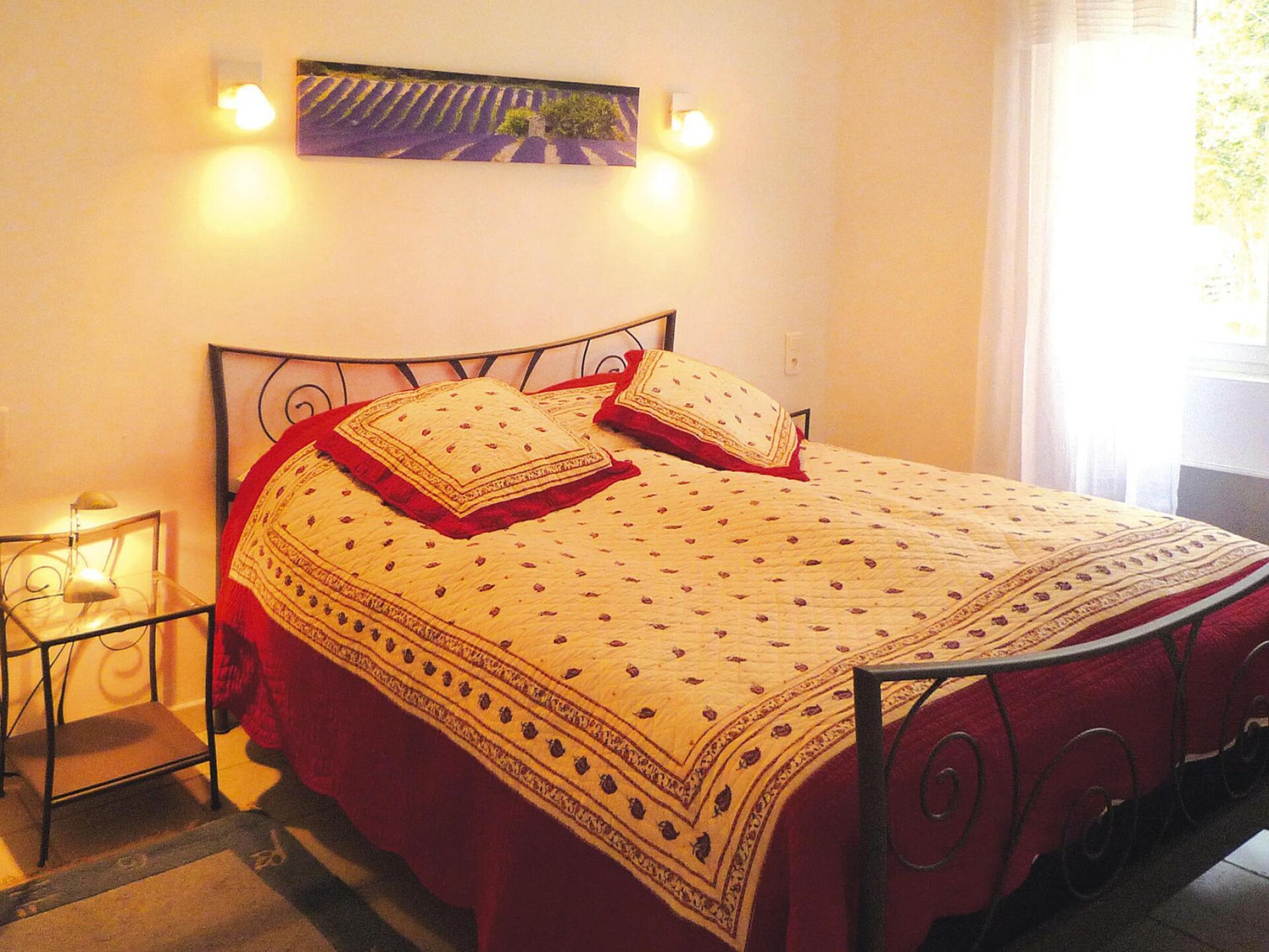 Romantisch appartement bij golfbaan met zwembad in Caderousse - foto 9