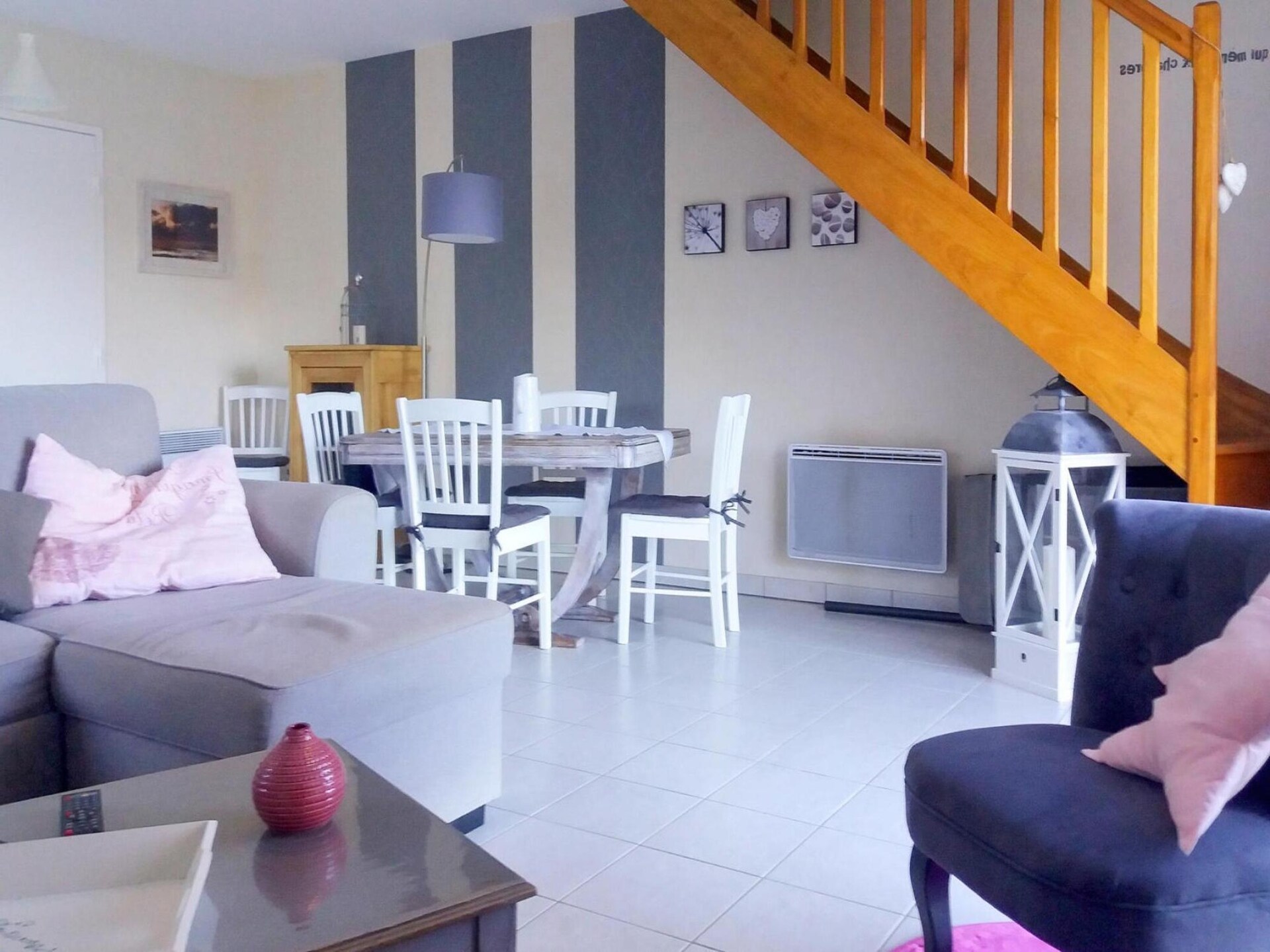 Sfeervol vakantiehuis met zeezicht in St. Quay-Portrieux, op 300m van het strand - foto 13