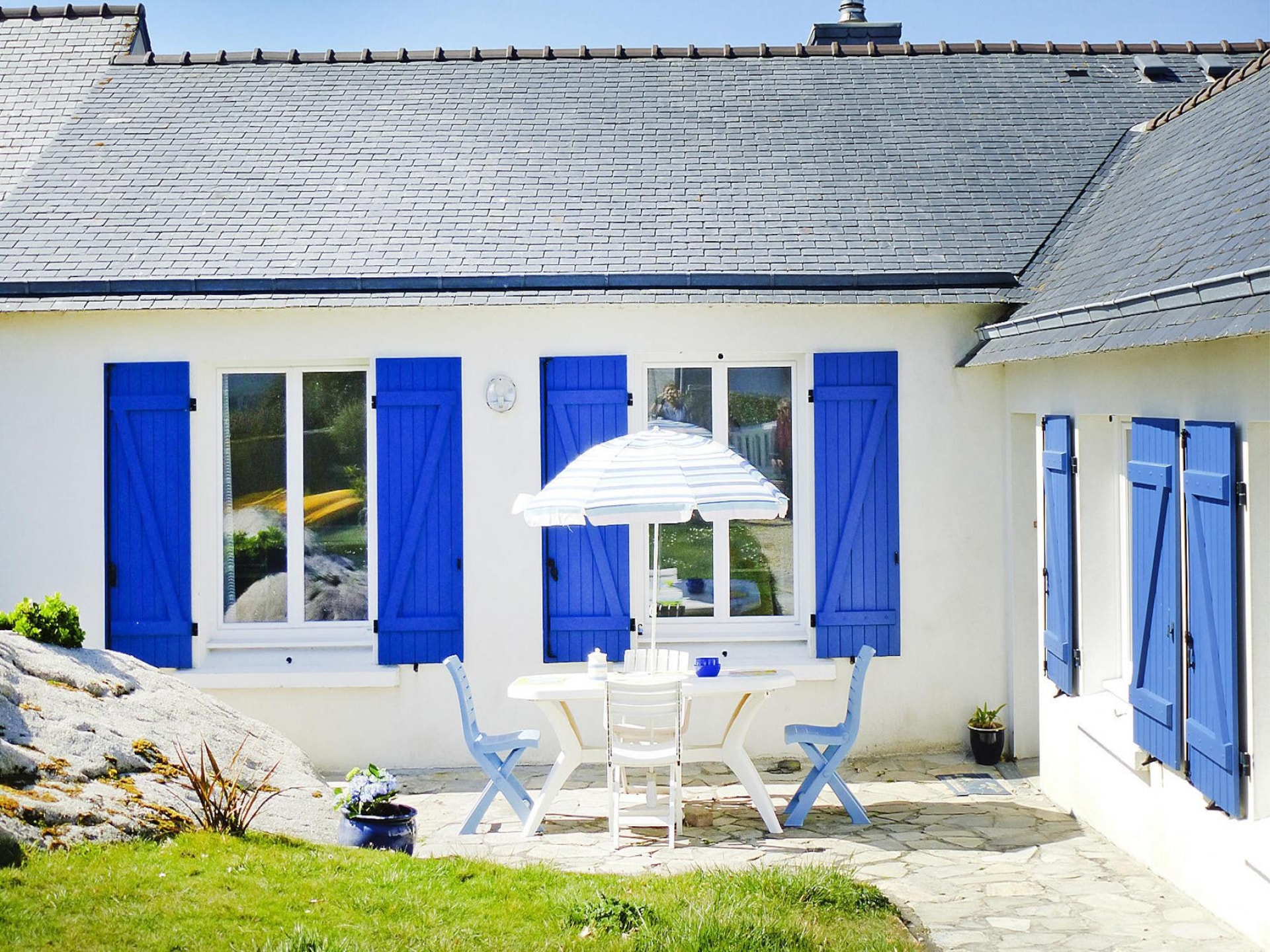 Aan zee: sfeervol vakantiehuis met panoramisch uitzicht in Plouescat - foto 21