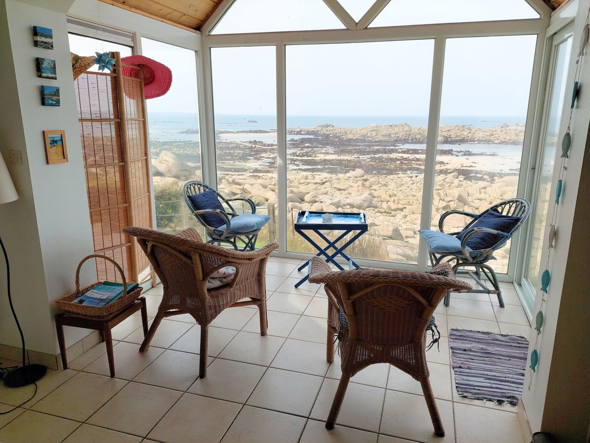 Aan zee: sfeervol vakantiehuis met panoramisch uitzicht in Plouescat - foto 9