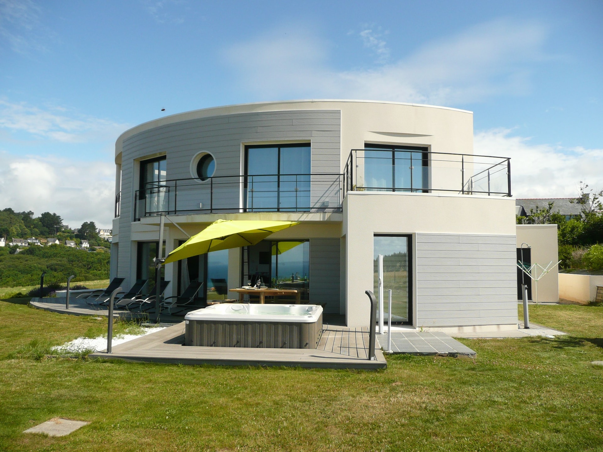 Op 600 m van zee: luxe vakantiehuis met jacuzzi in Telgruc-sur-Mer - foto 1