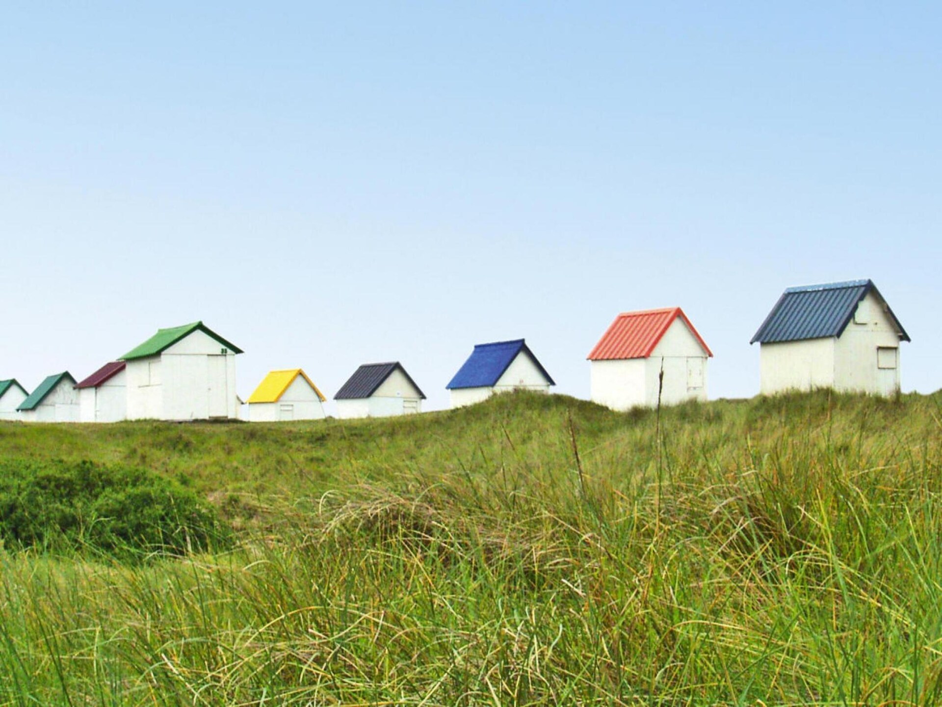 Vrijstaand houten vakantiehuis op 150m van het strand in Denneville - foto 16