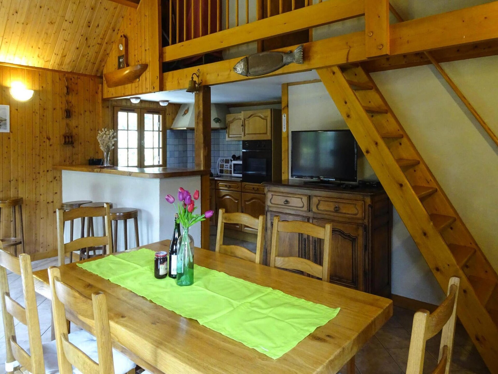 Vrijstaand houten vakantiehuis op 150m van het strand in Denneville - foto 6