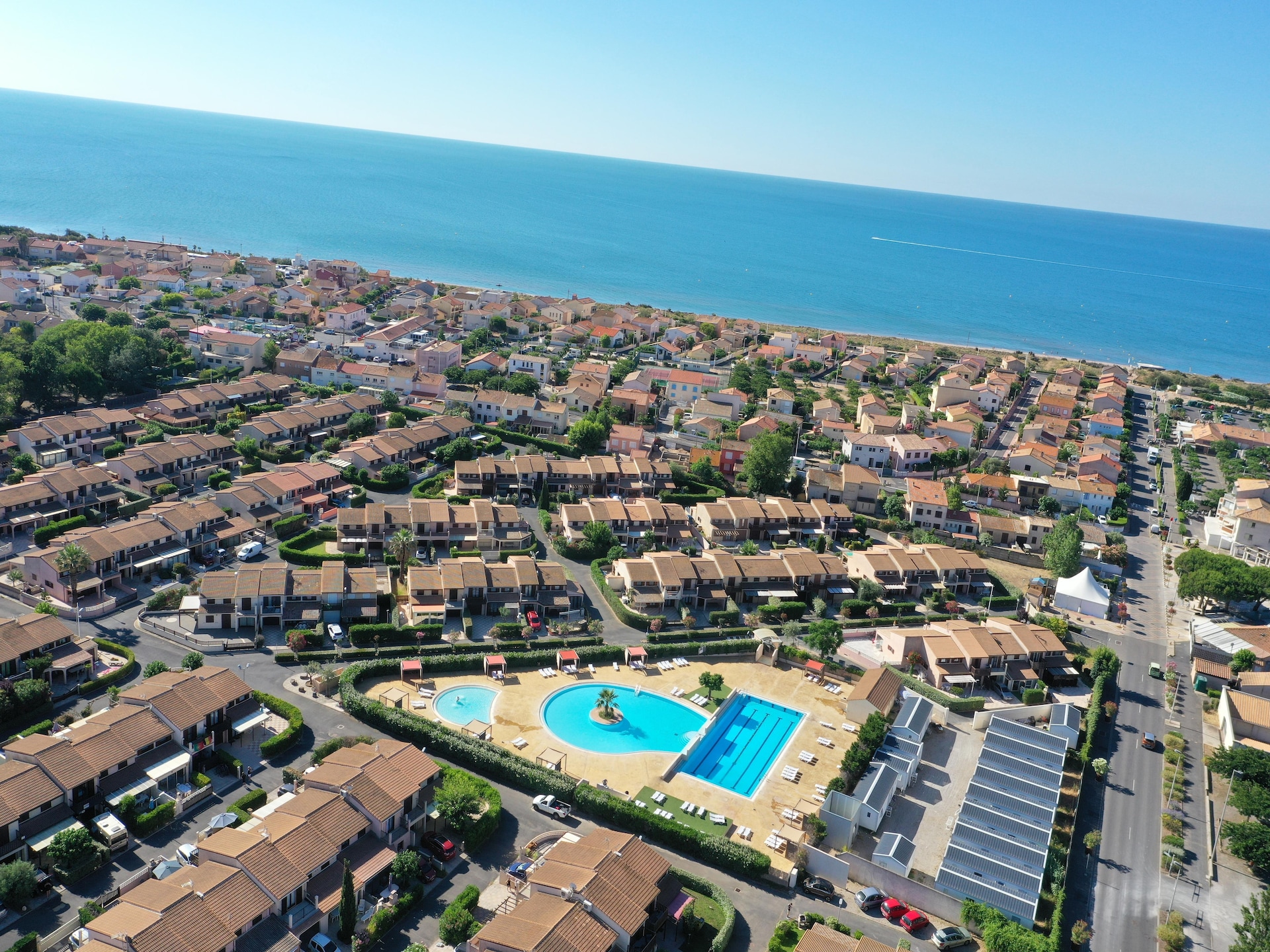 Zonovergoten vakantiehuis voor 6 bij strand en golfbaan in Portiragnes - foto 29