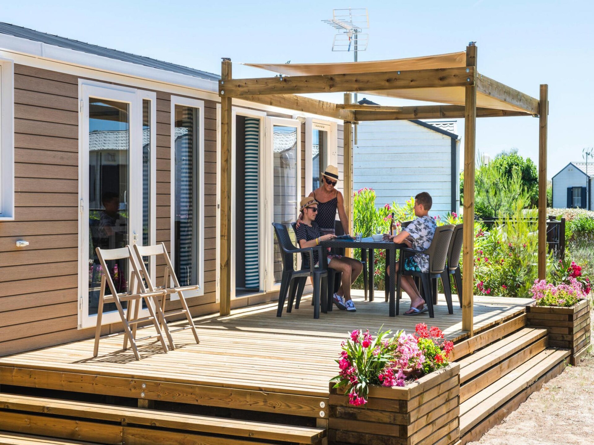 Chalet de Luxe met airco op 700m van strand in Vendres-Plage - foto 5