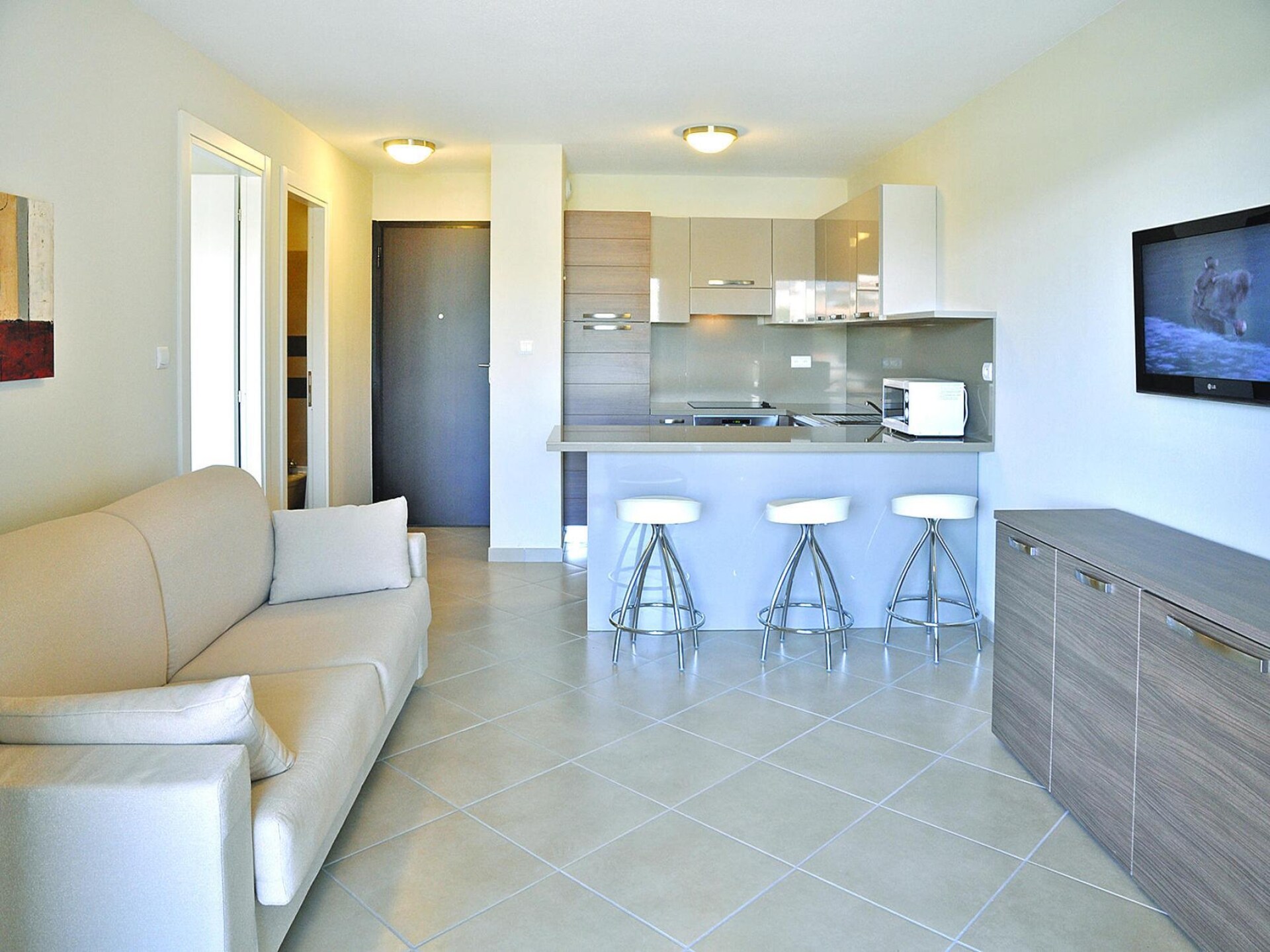 Modern appartement aan zwembad bij Porto-Vecchio, vlakbij Palombaggia - foto 20