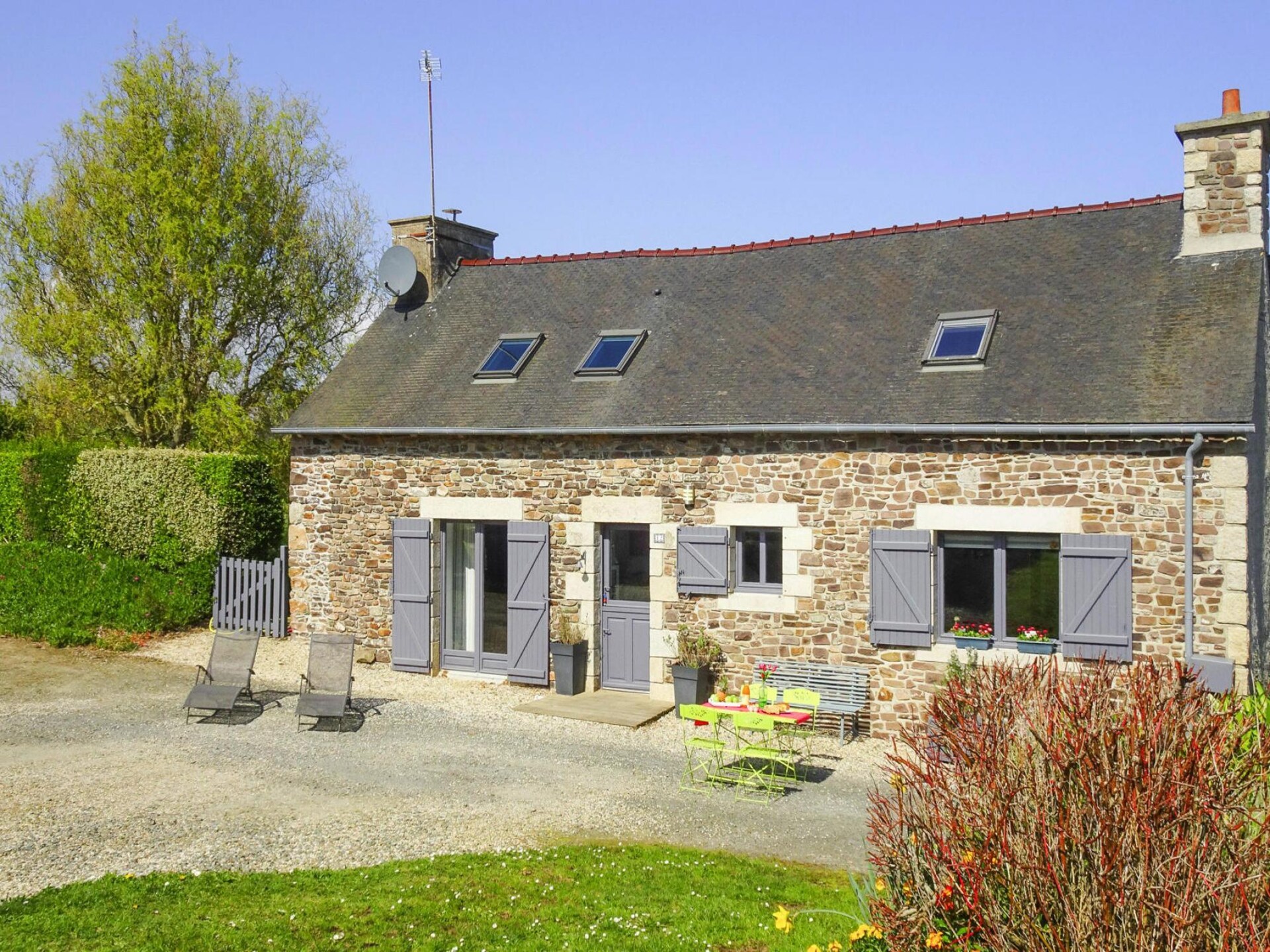 Authentiek Bretons stenen huis bij de Côte de Goëlo, 6 personen - foto 20