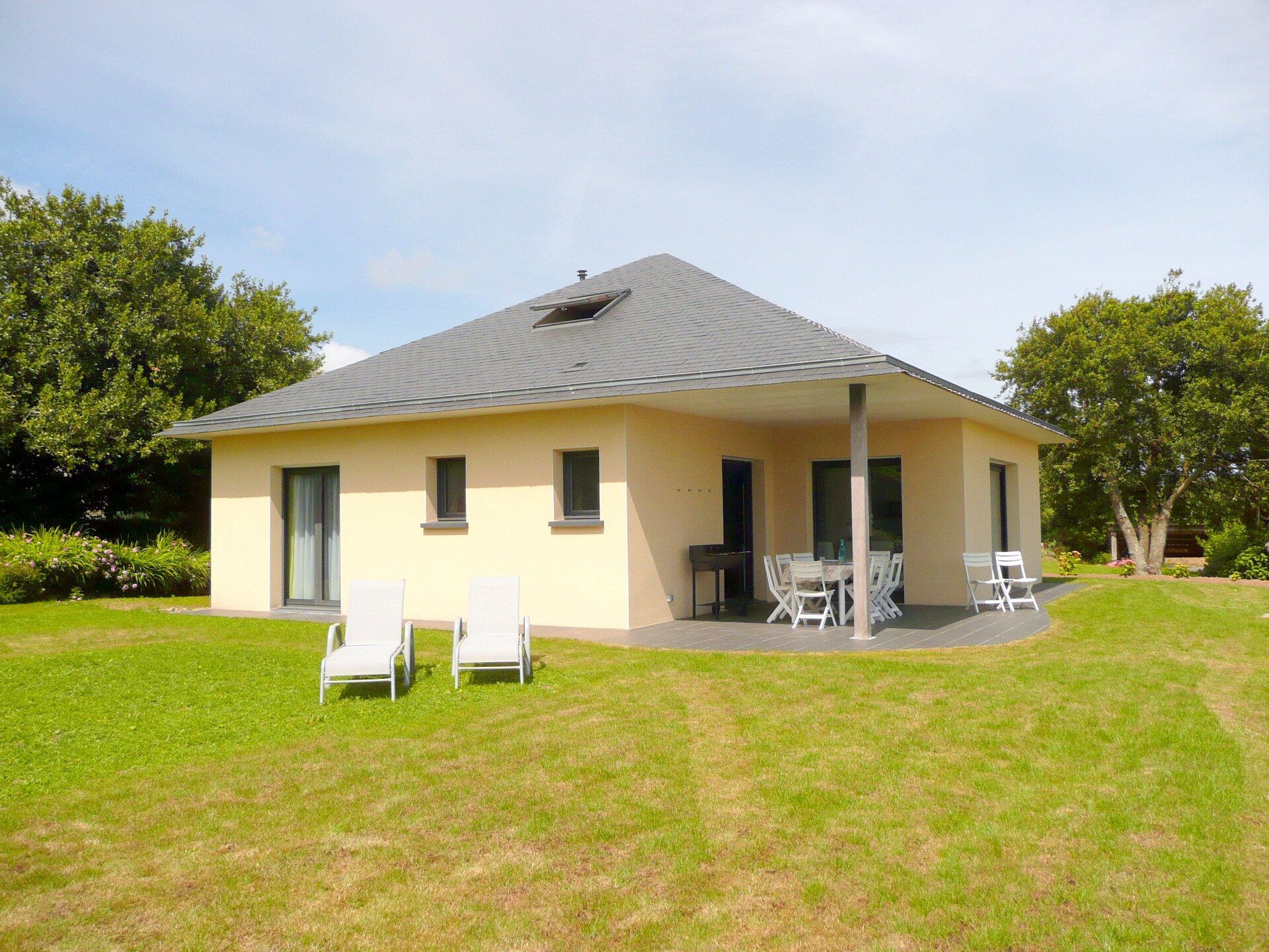 Licht vakantiehuis op 500m van zee in Telgruc-sur-Mer met ruime slaapzolder - foto 1