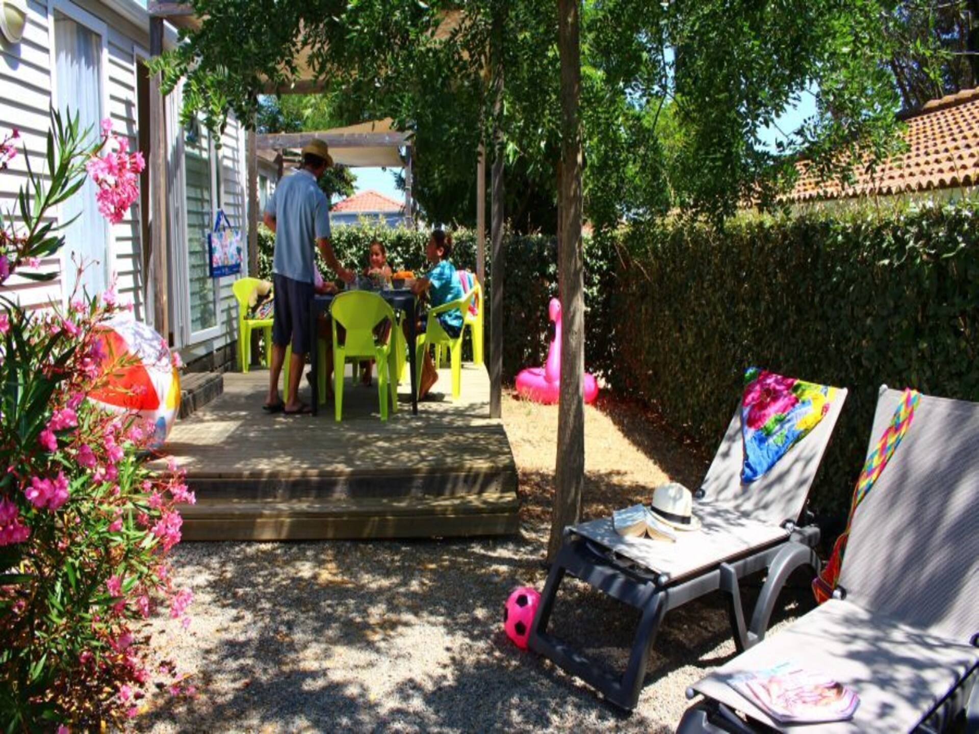 Zonnige stacaravan met waterpark vlakbij Valras-Plage - foto 26