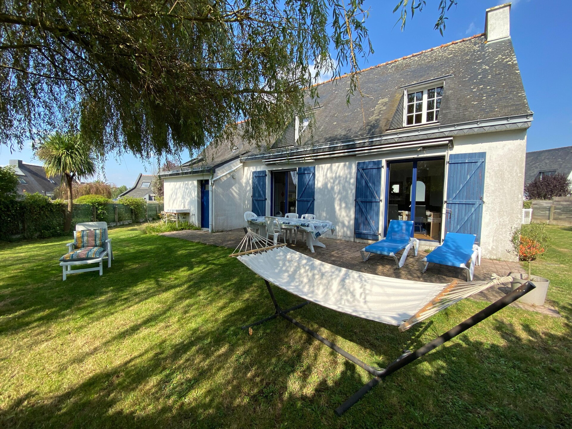 Vrijstaand Bretons vakantiehuis met omheinde tuin, 700m van strand en meer - foto 1