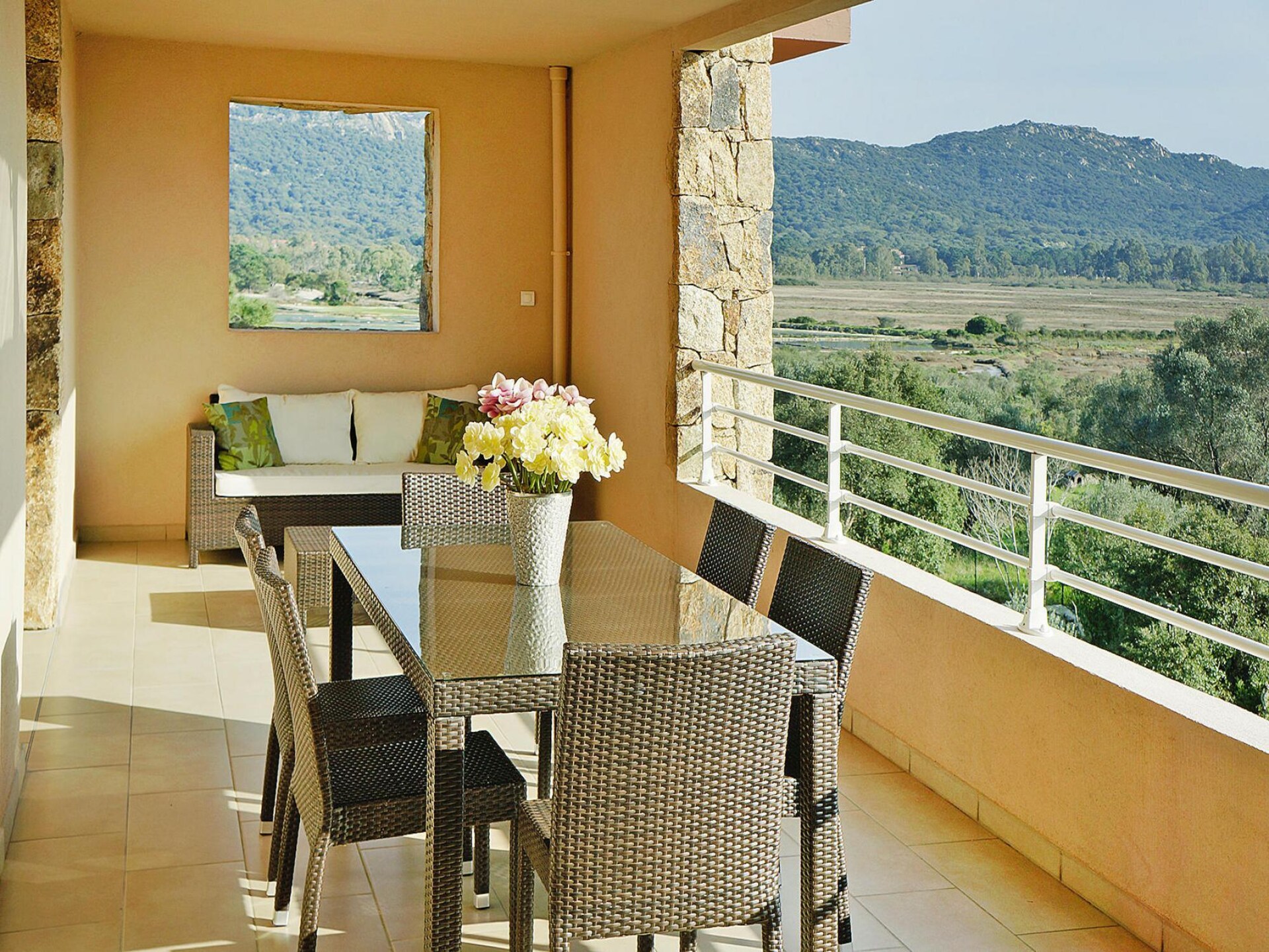 Modern appartement voor 6 aan het zwembad in Porto-Vecchio - foto 5