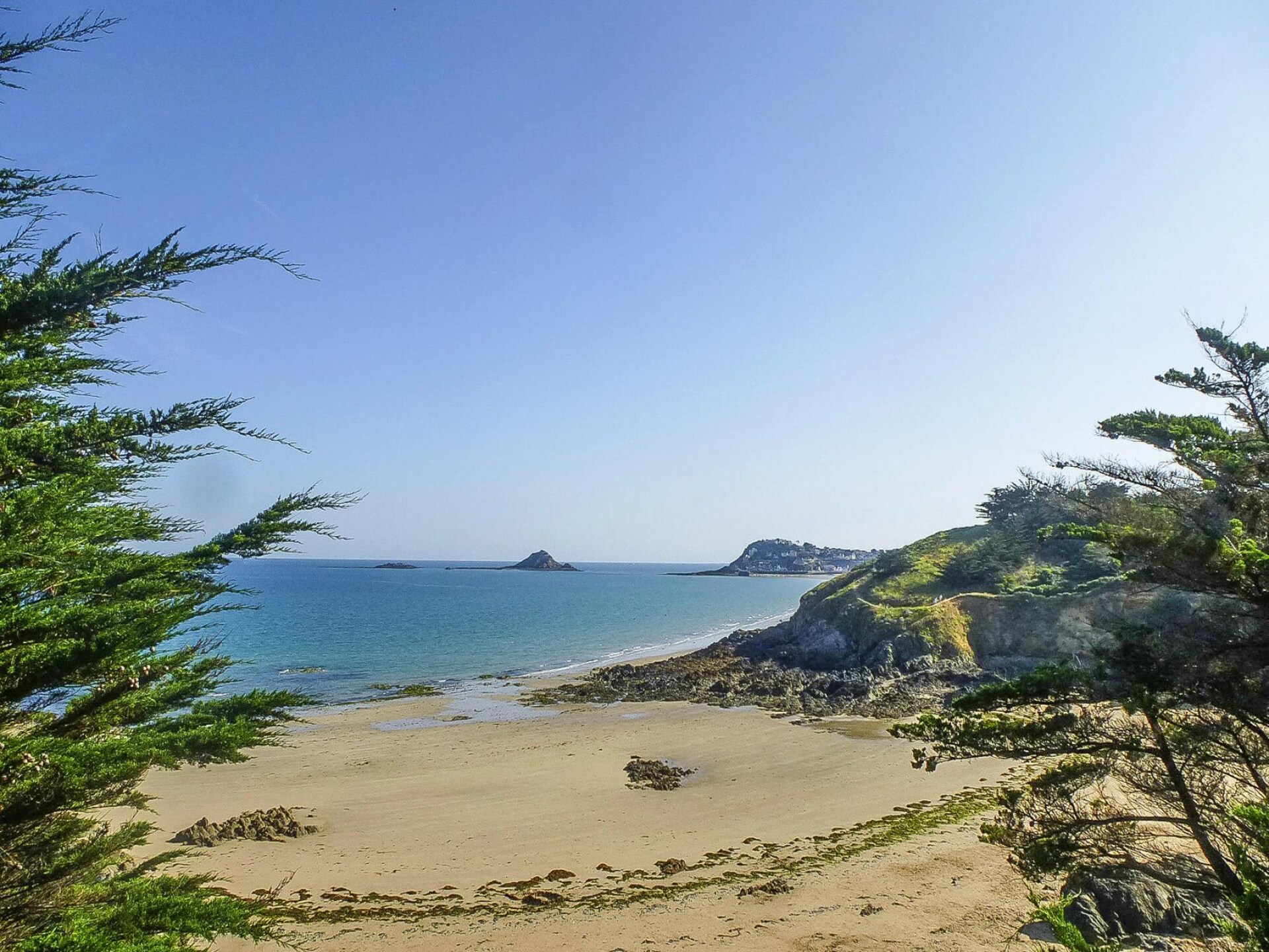 Zonovergoten vakantiehuis met zeezicht op 250 meter van strand Pléneuf-Val-André - foto 20