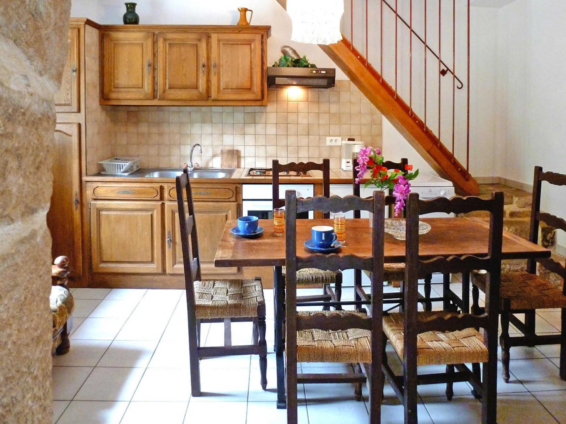 Authentiek stenen vakantiehuis voor 5 in Chambonas met zwembad - foto 3
