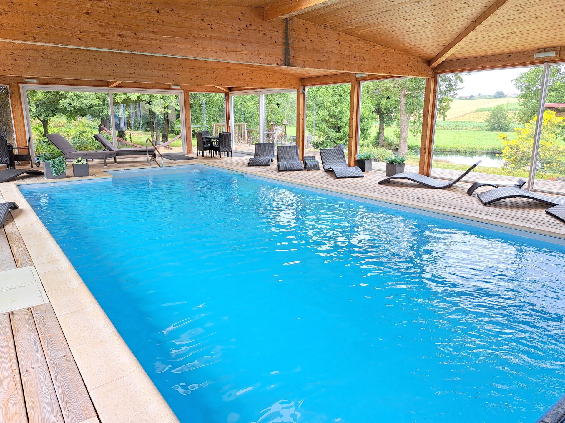 Appartement 90m² aan de Rode Rivier in Kindwiller met zwembad en kano's - foto 21